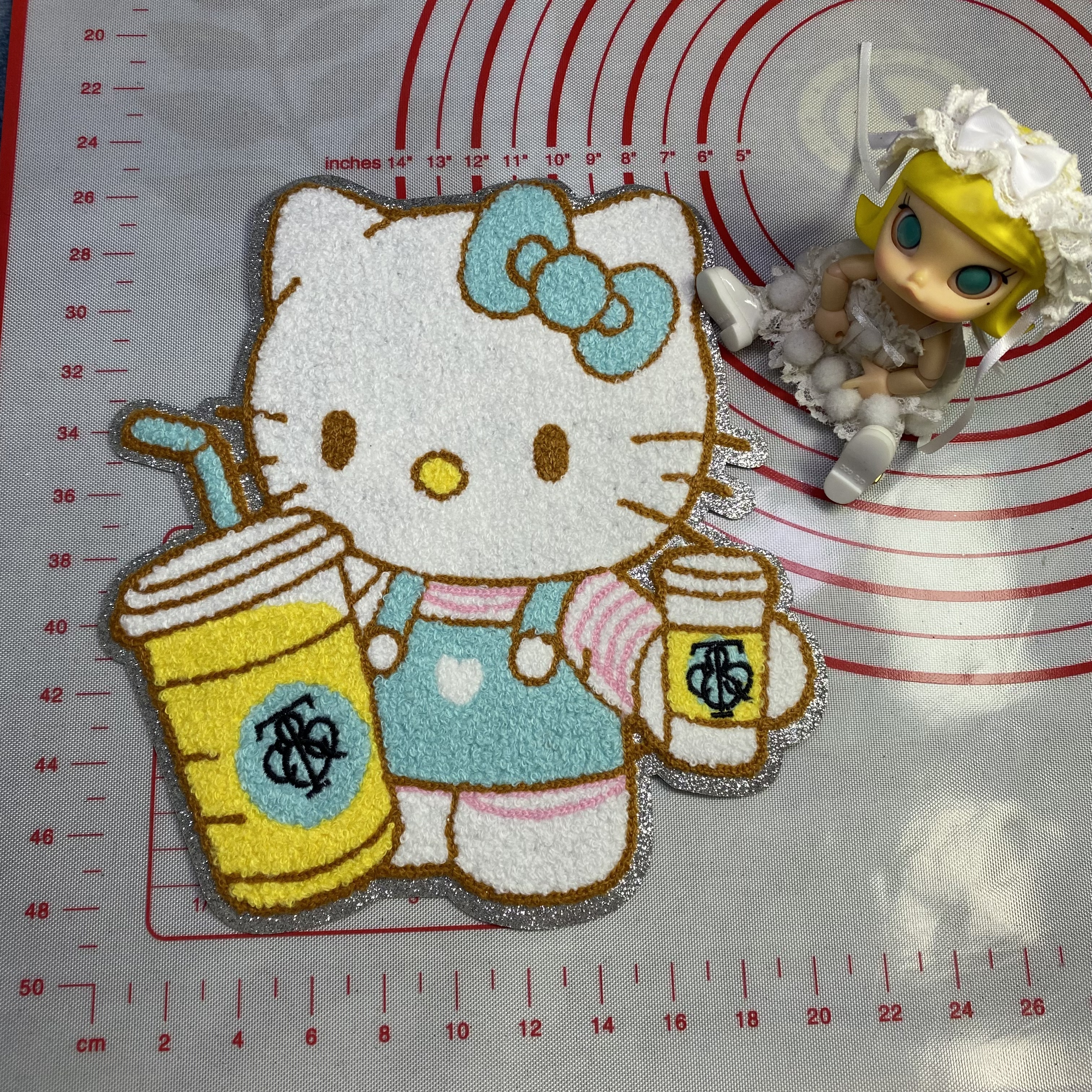 Medium/Small (Iron-on) Tiffany&Co. LOVE Patches        