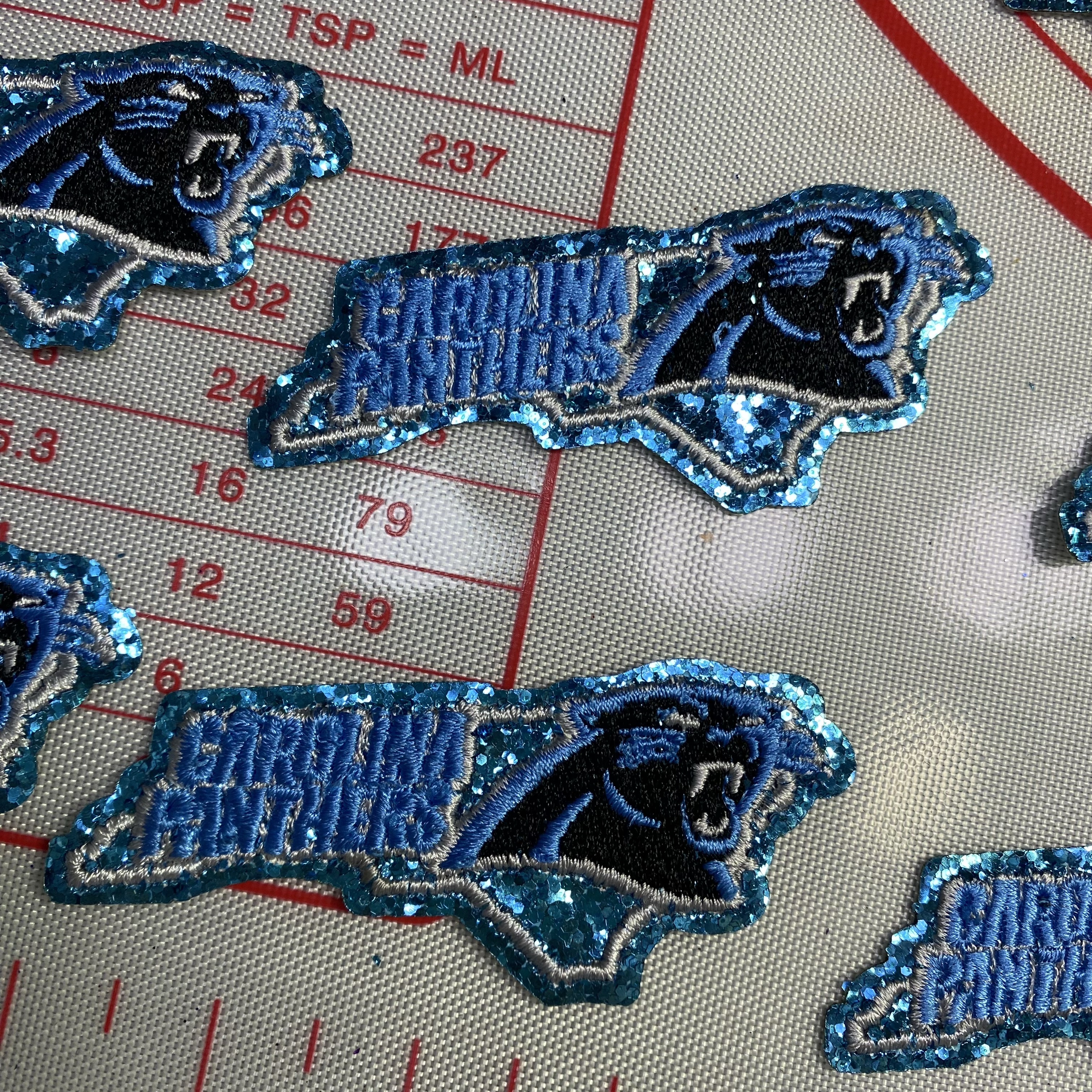 Group B Medium (ironed) football team sequin patch