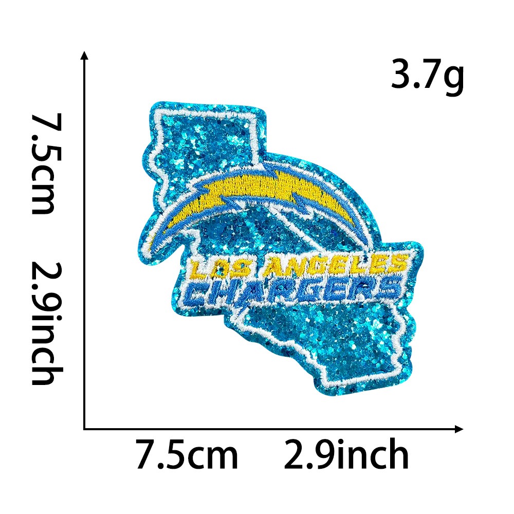 Small&medium size (ironing) NFL patch 1
