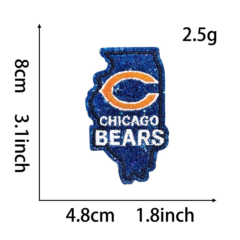 Small&medium size (ironing) NFL patch 1