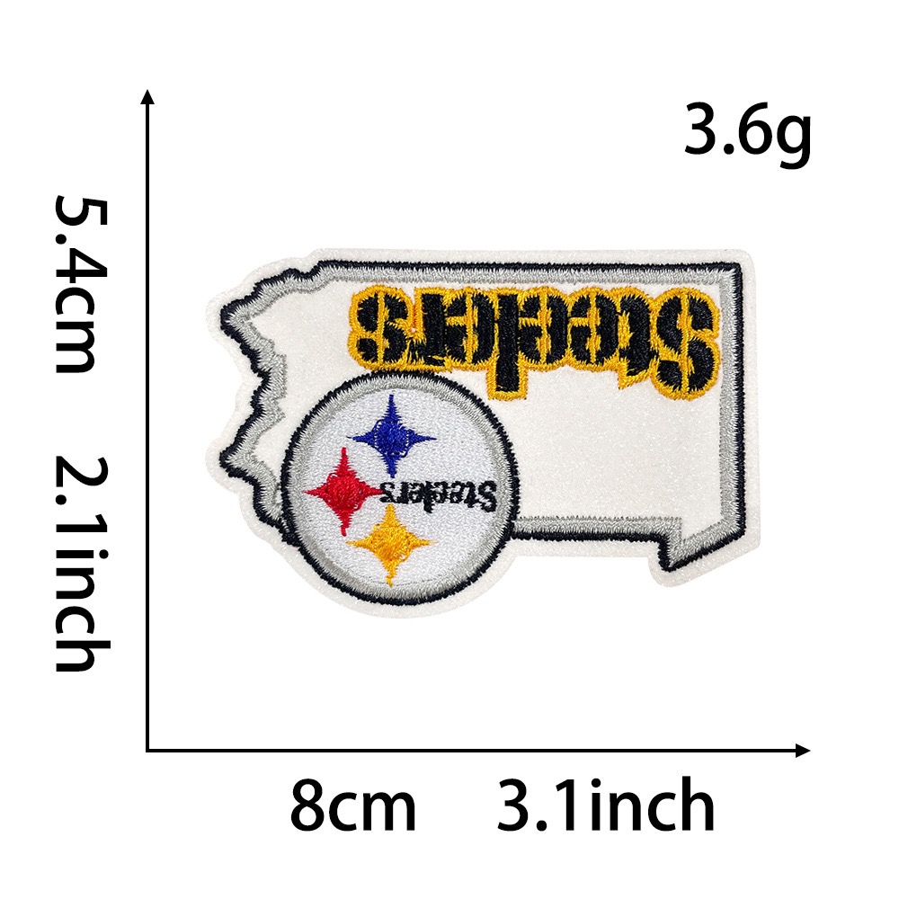 Small&medium size (ironing) NFL patch 1
