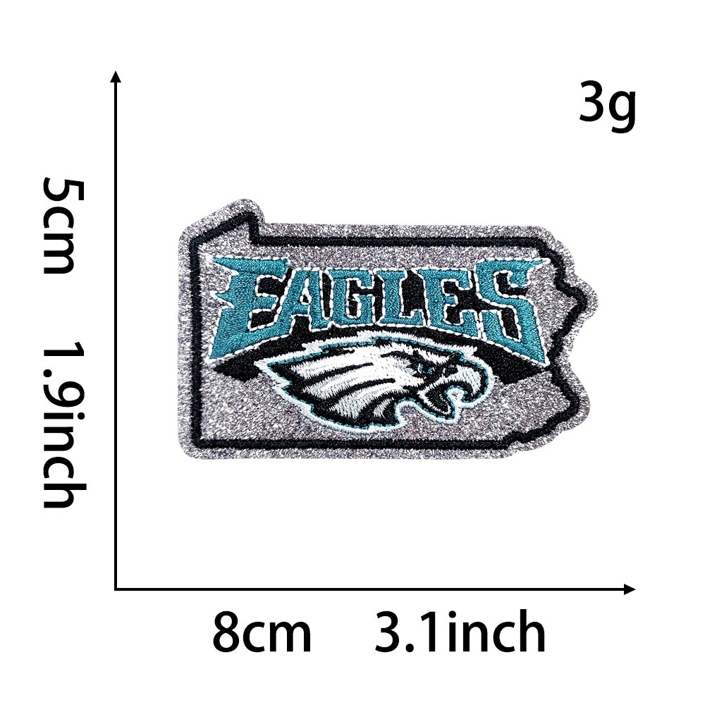 Small&medium size (ironing) NFL patch 1