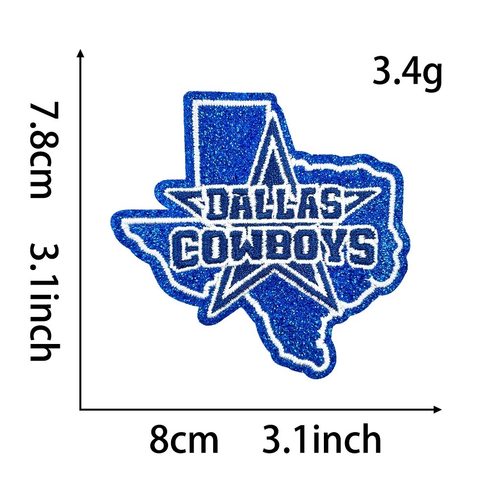 Small&medium size (ironing) NFL patch 1