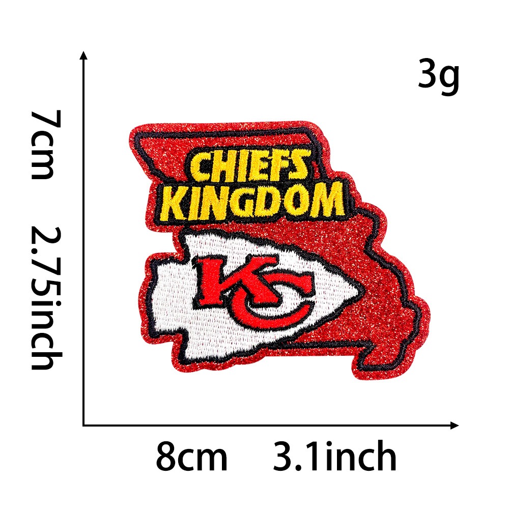 Small&medium size (ironing) NFL patch 1
