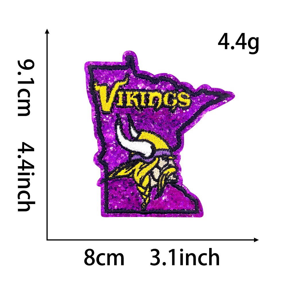 Small&medium size (ironing) NFL patch 1
