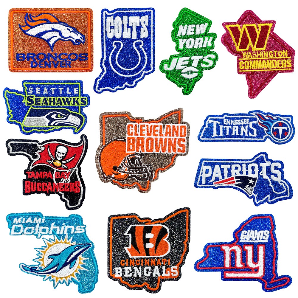 Small&medium size (ironing) NFL patch 2