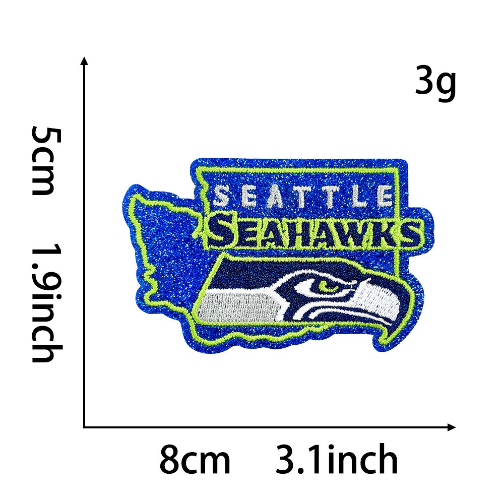 Small&medium size (ironing) NFL patch 2