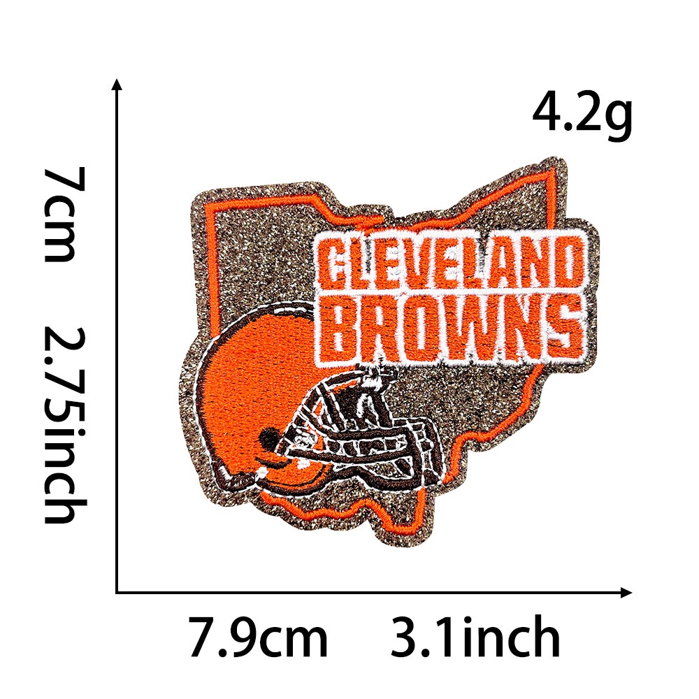 Small&medium size (ironing) NFL patch 2