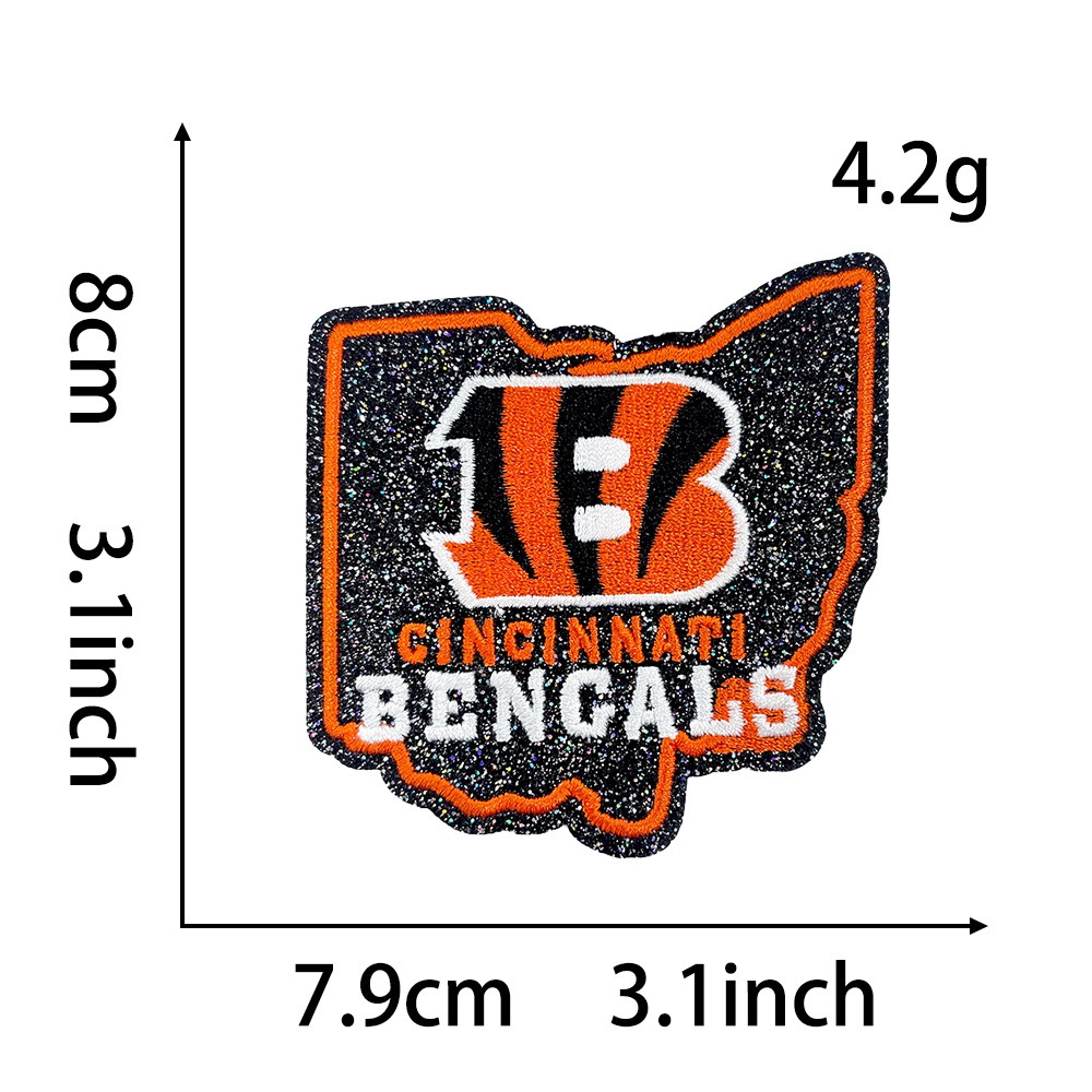 Small&medium size (ironing) NFL patch 2