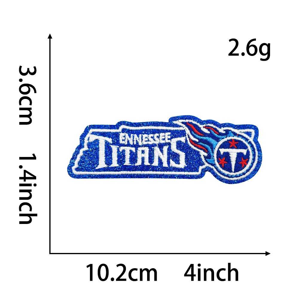 Small&medium size (ironing) NFL patch 2