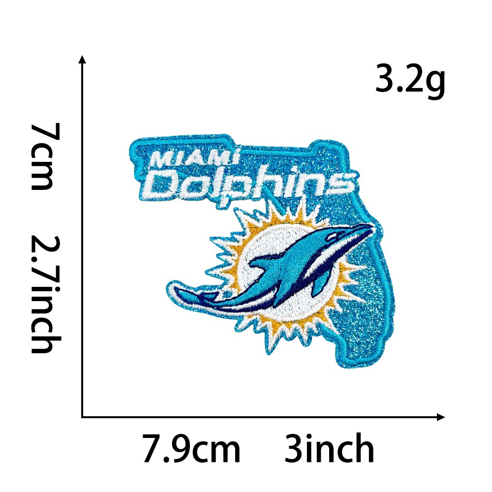 Small&medium size (ironing) NFL patch 2