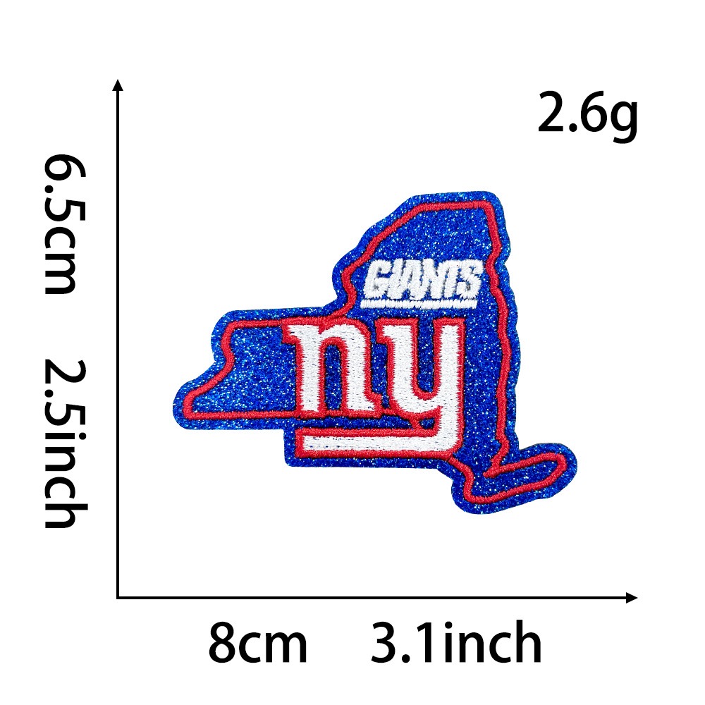 Small&medium size (ironing) NFL patch 2