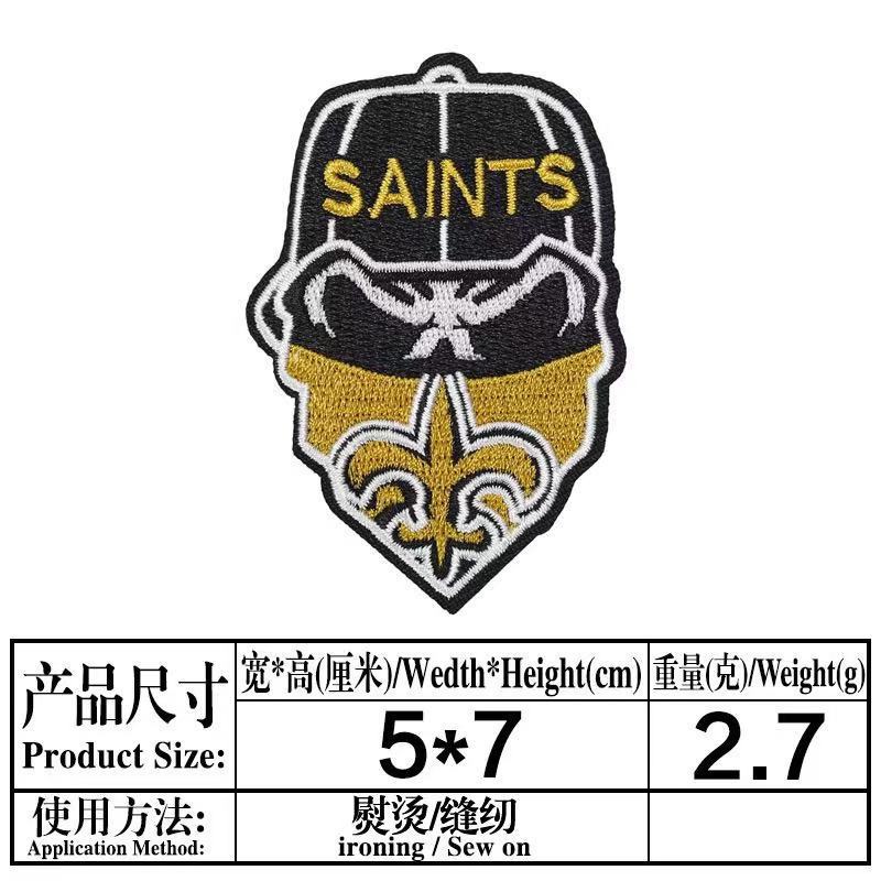 ]medium size (ironing) NFL patch 4