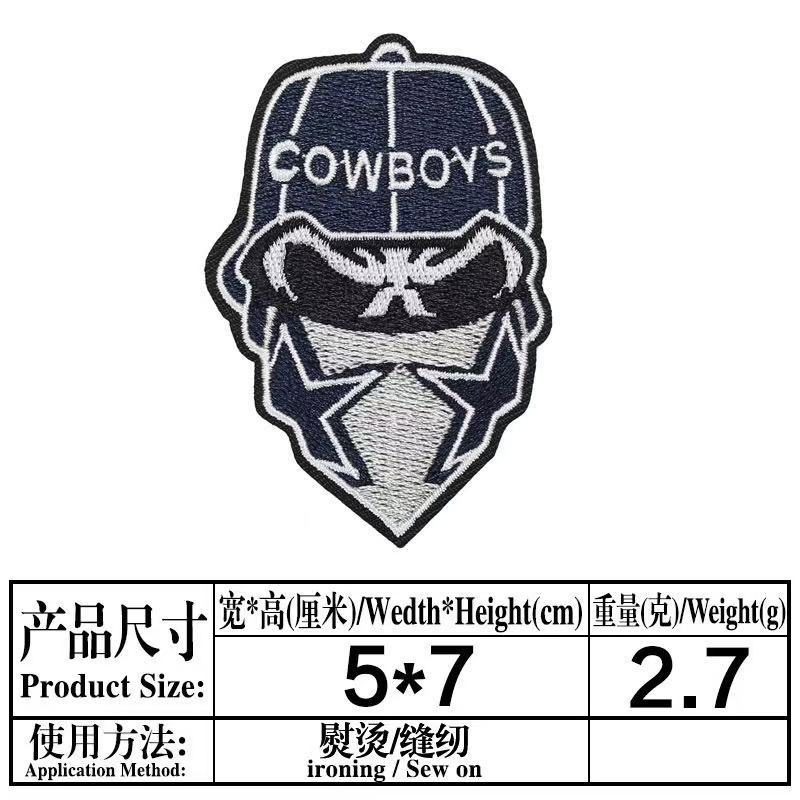 ]medium size (ironing) NFL patch 4