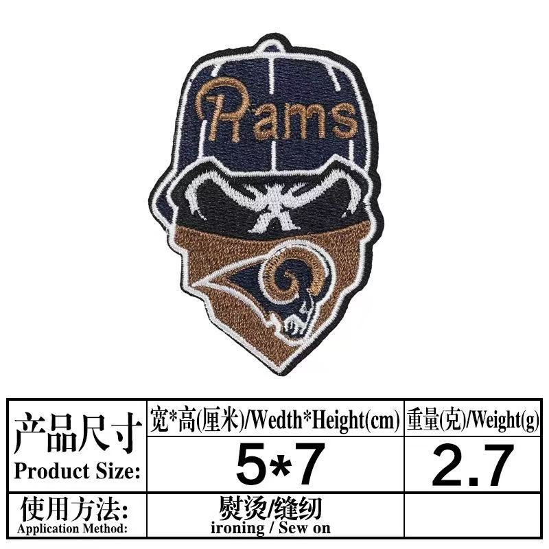 ]medium size (ironing) NFL patch 4