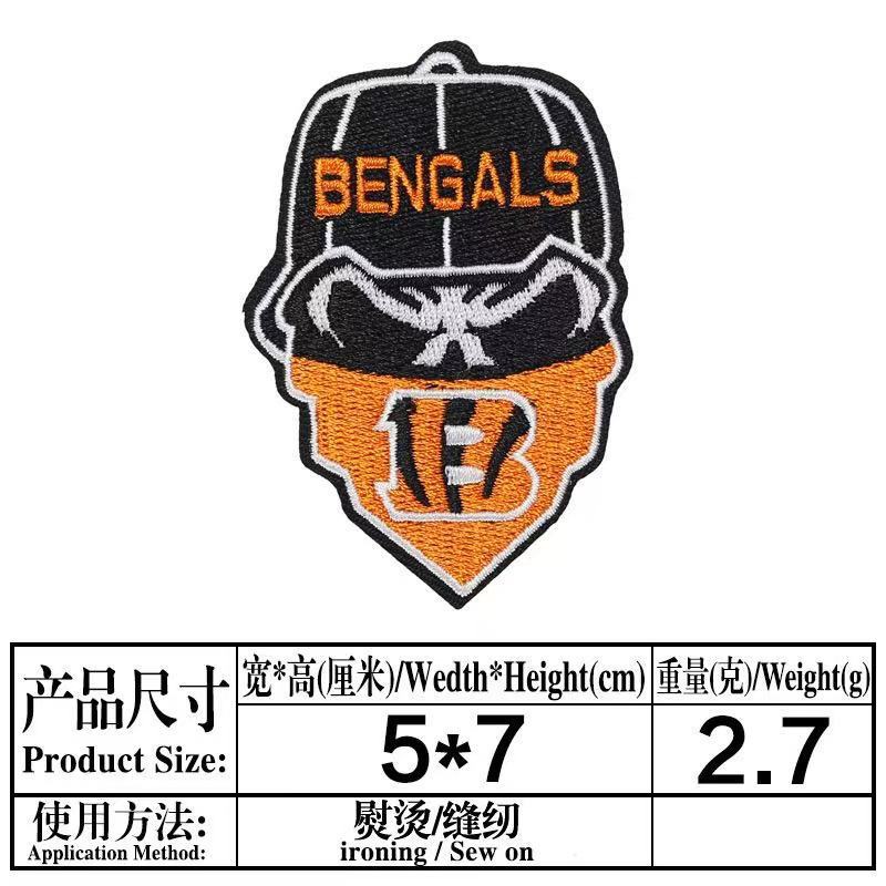 ]medium size (ironing) NFL patch 4