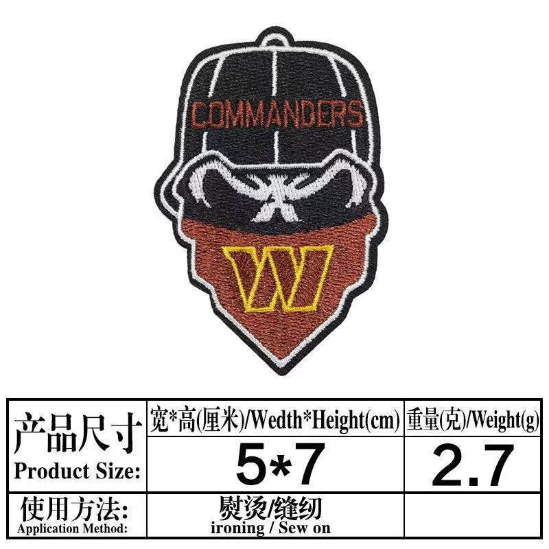 ]medium size (ironing) NFL patch 4