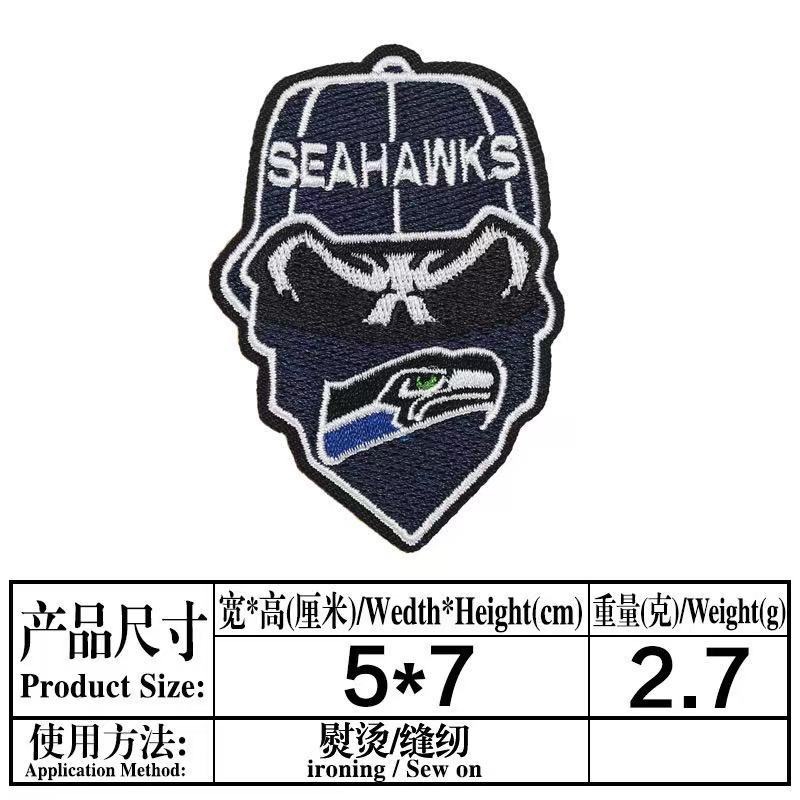 ]medium size (ironing) NFL patch 4