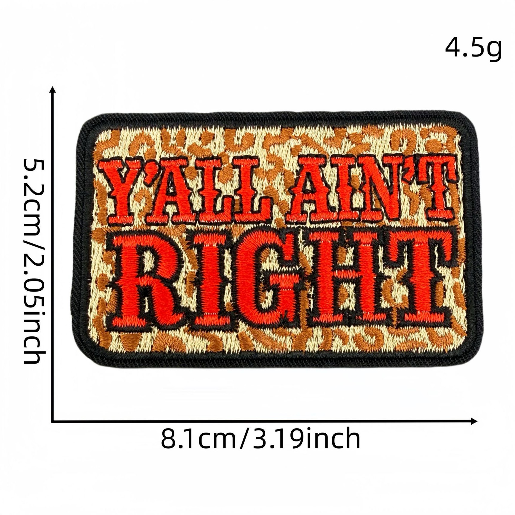 2God  Blessed  Word patch (iron)