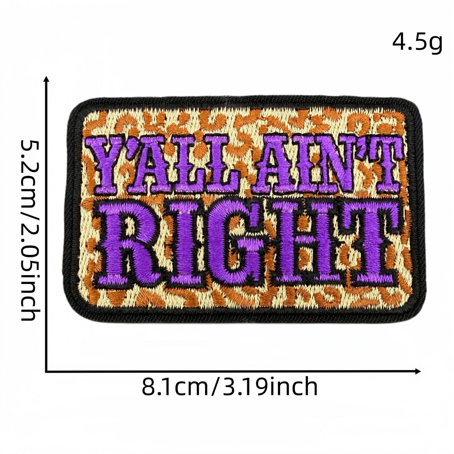 2God  Blessed  Word patch (iron)