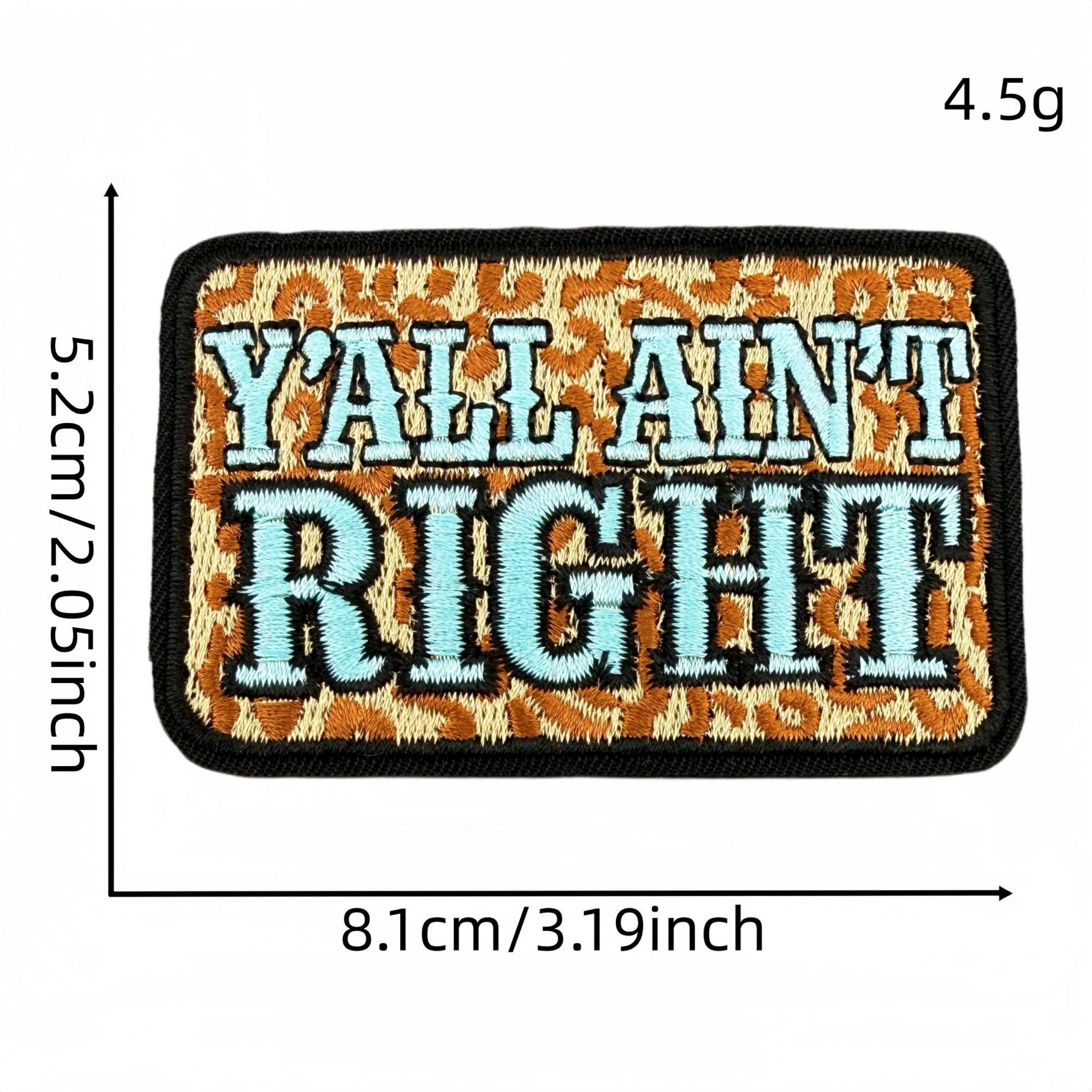 2God  Blessed  Word patch (iron)