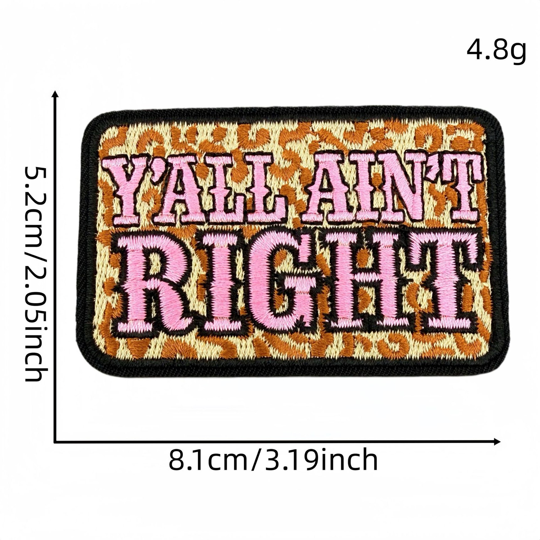 2God  Blessed  Word patch (iron)