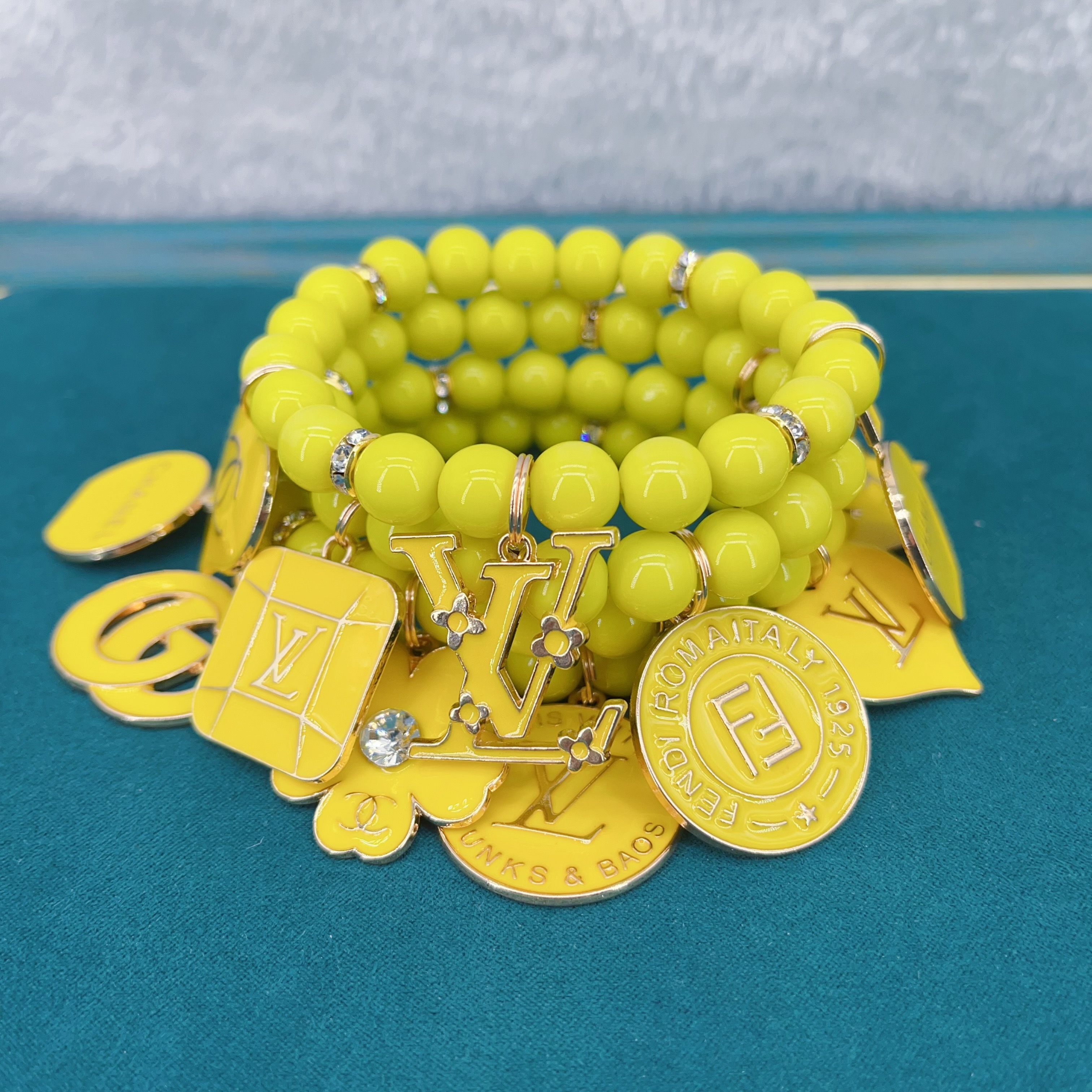 3:Designer Gold Bracelet