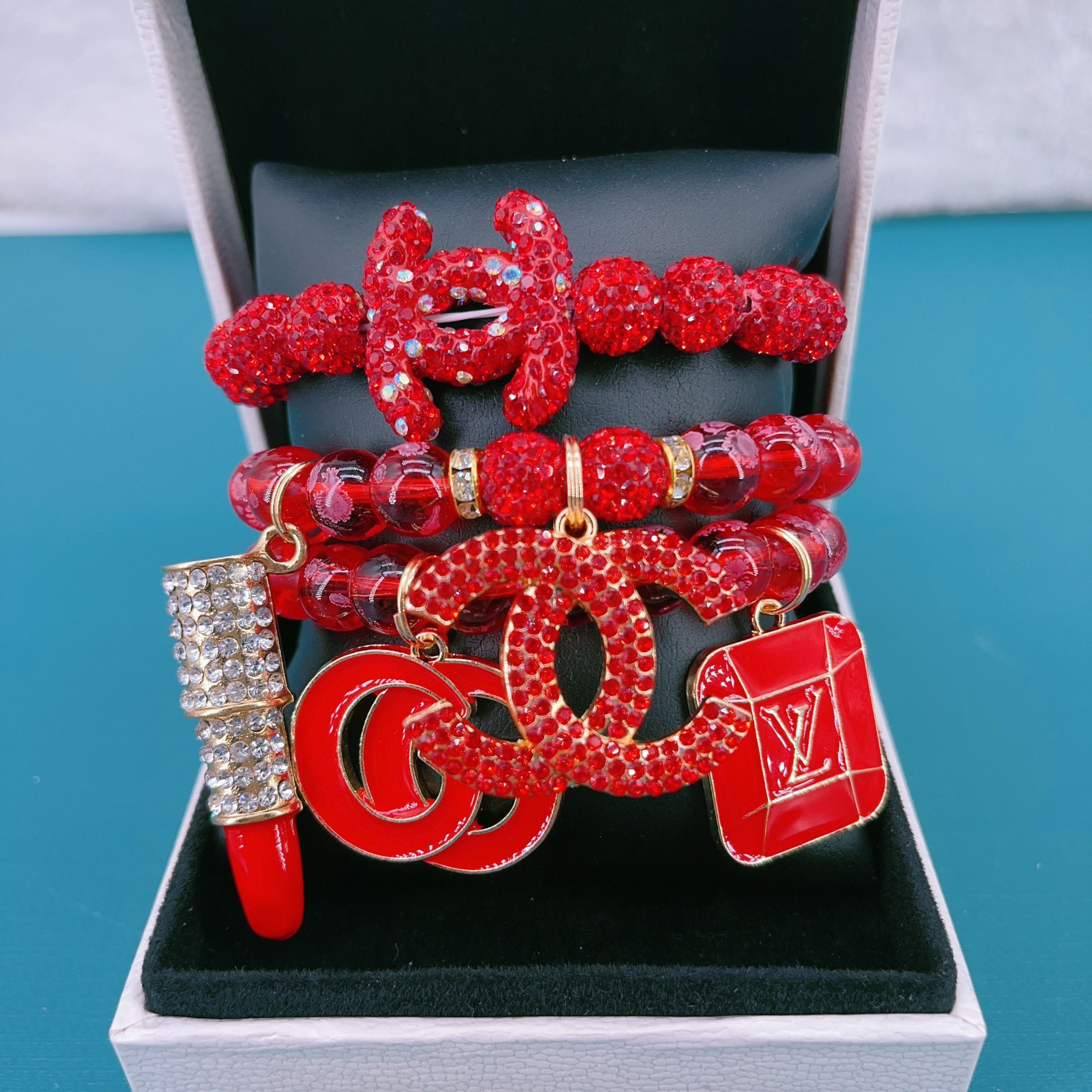 5:Designer Lipstick Bracelet