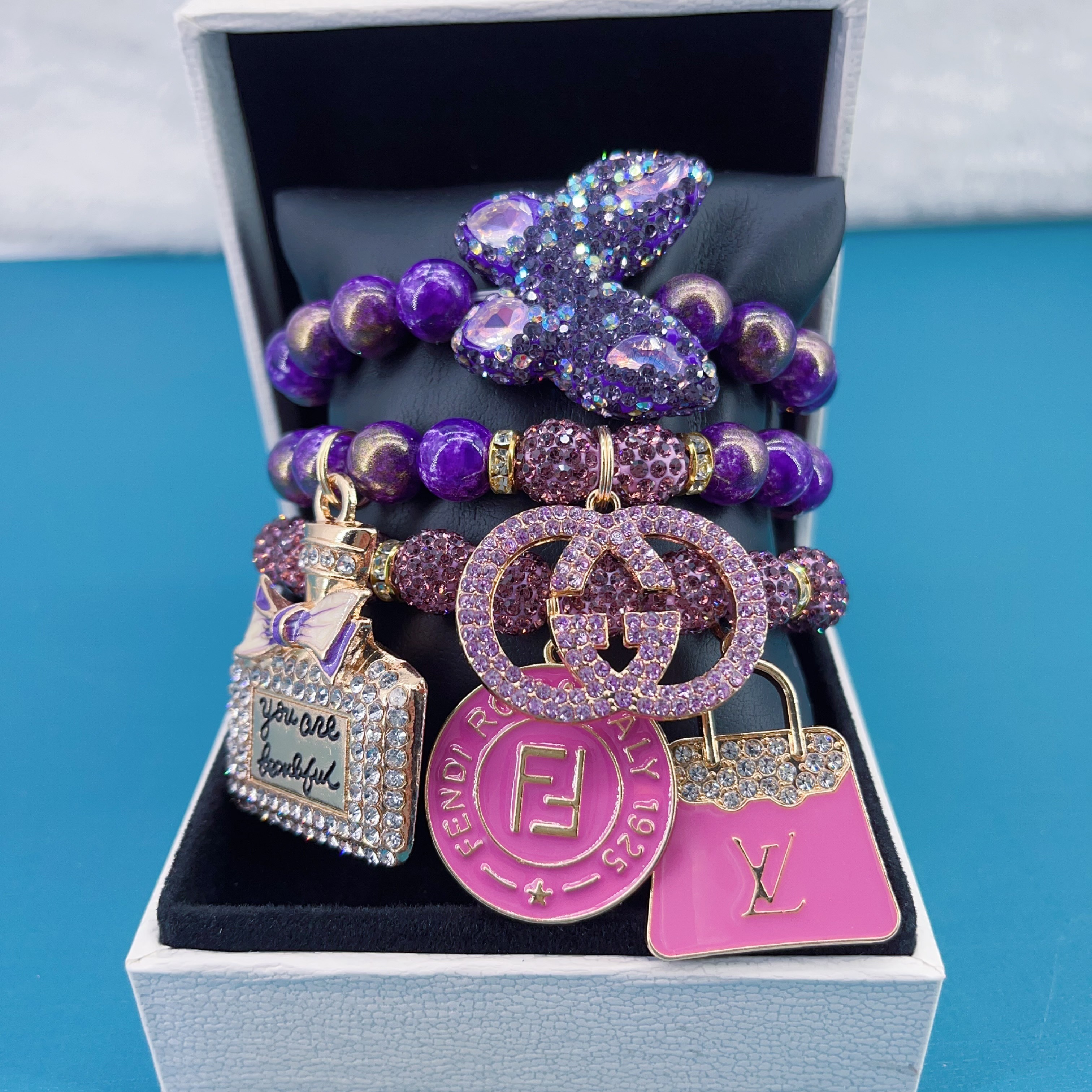 5:Designer Lipstick Bracelet