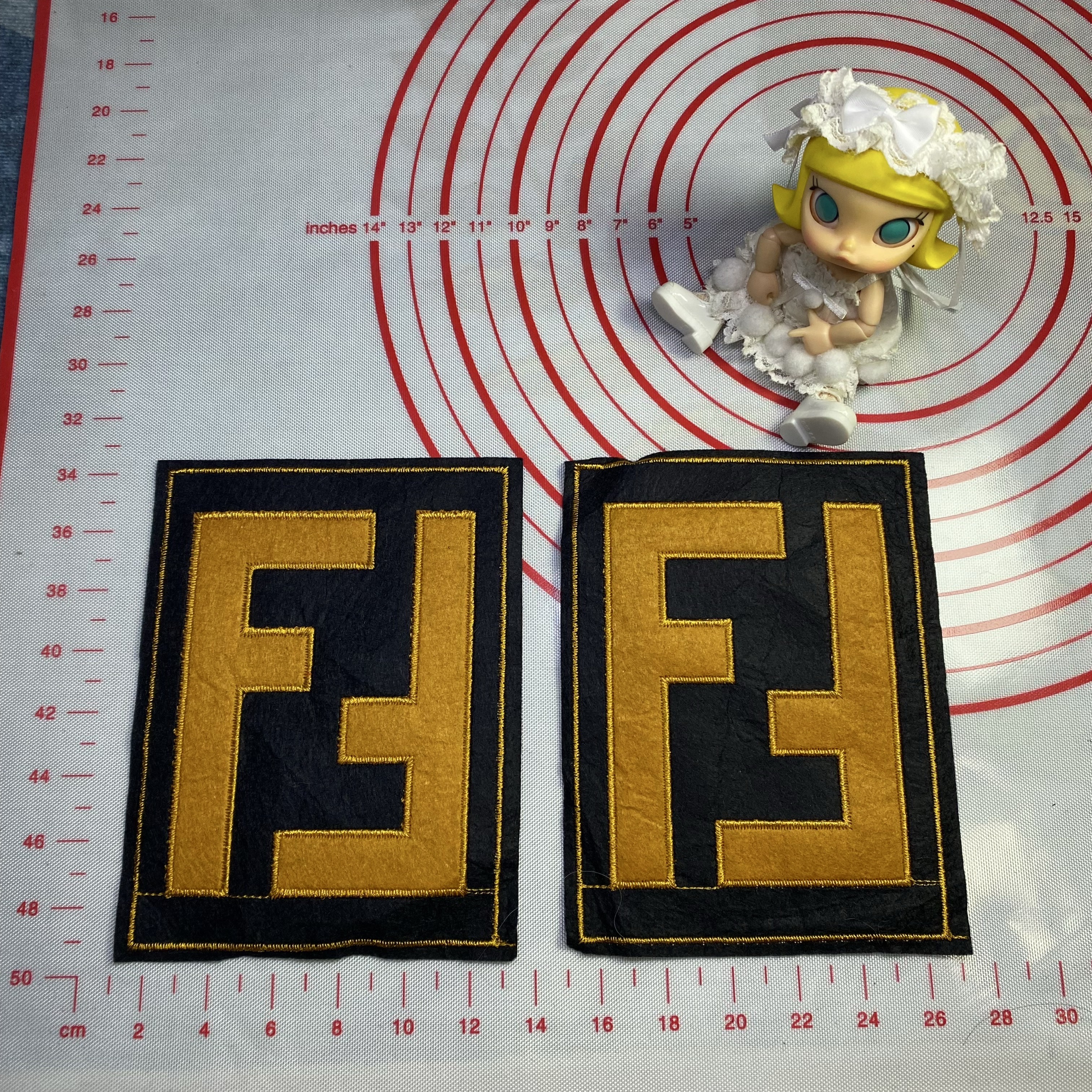 Large (Sewing) FF Violent Bear Cloth Patches