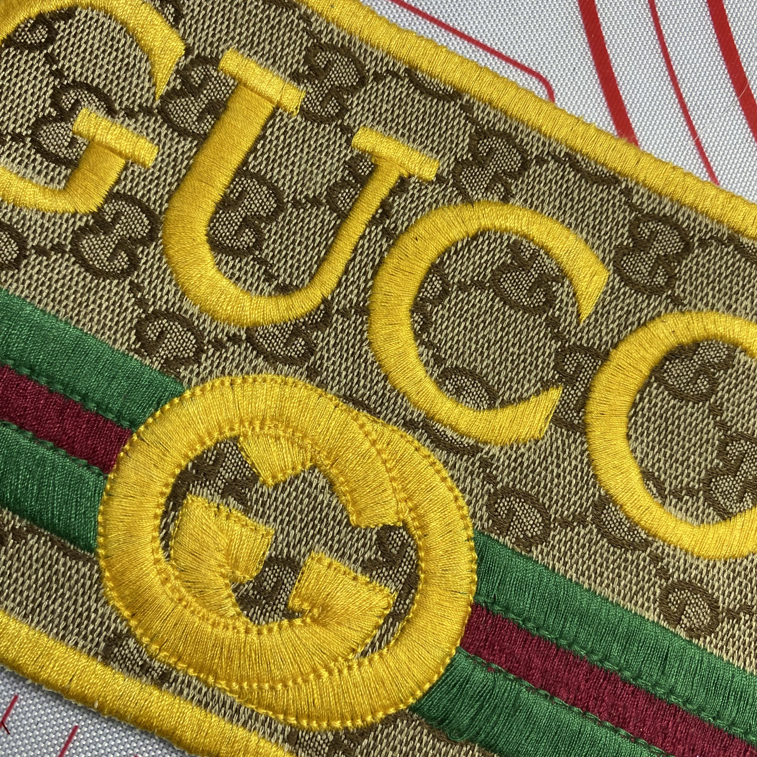 Large / medium (sewing) GG mixed cloth Patches