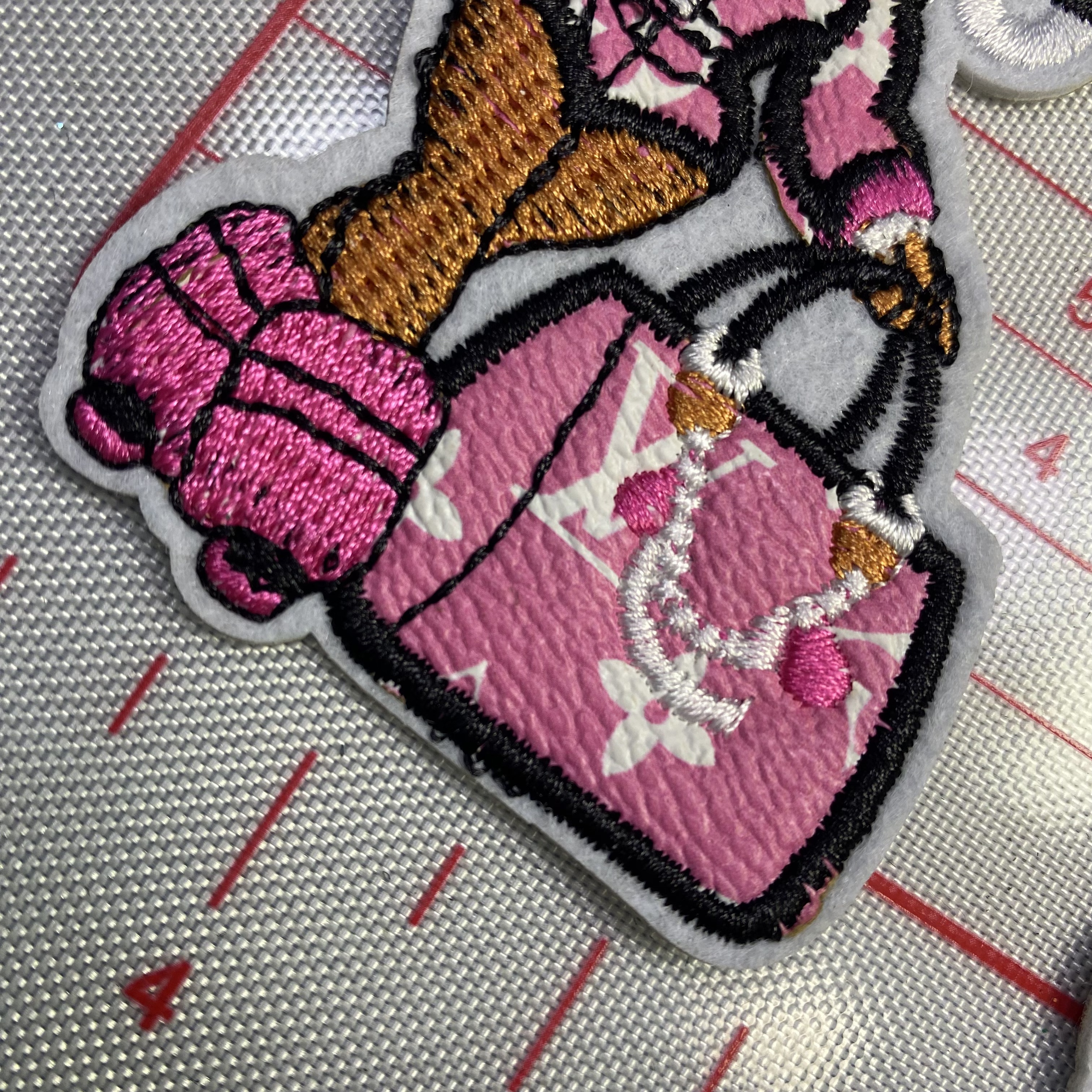 Artificial leather letter series(L)