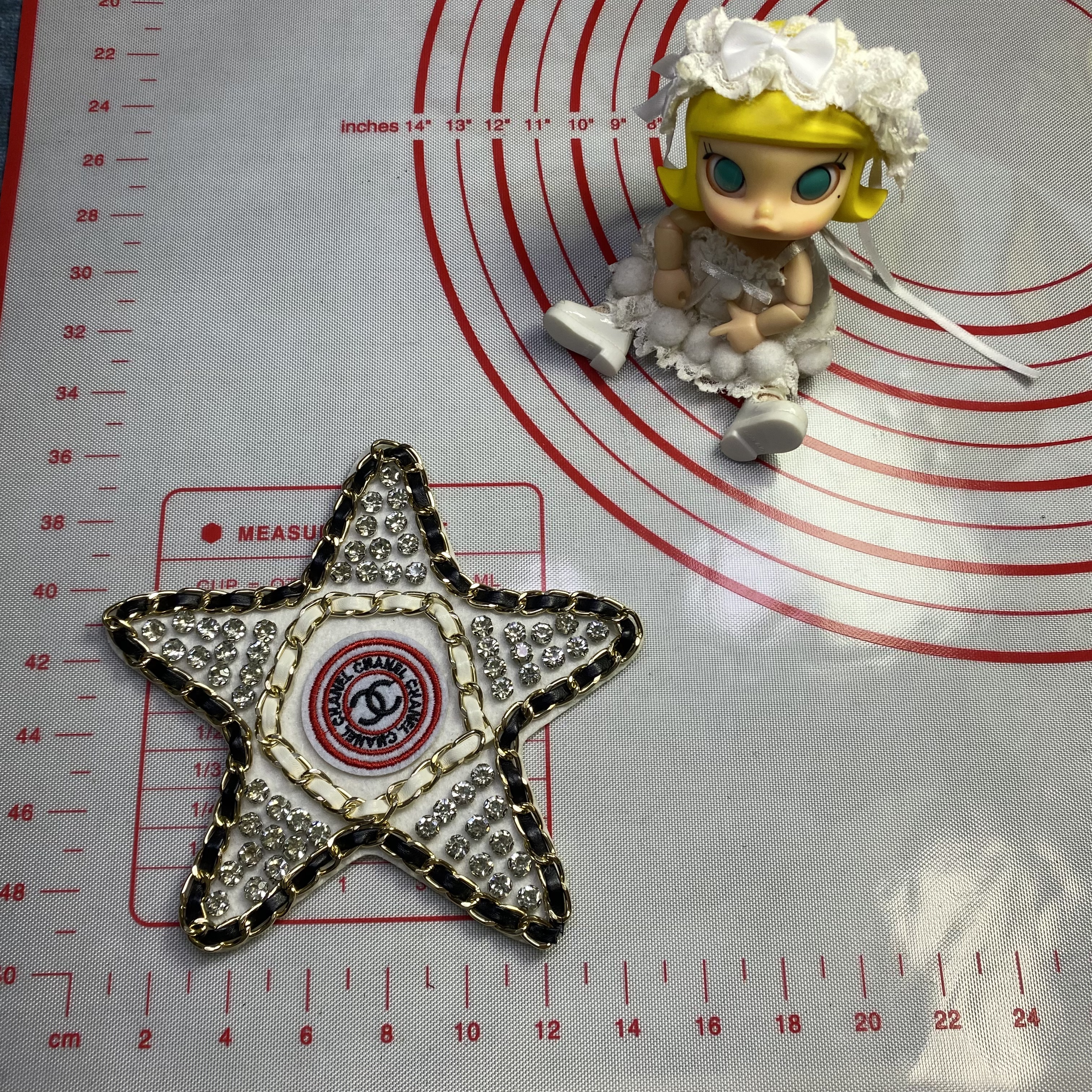 Large (sewing) CC Heavy Industry Diamond different styles Patches