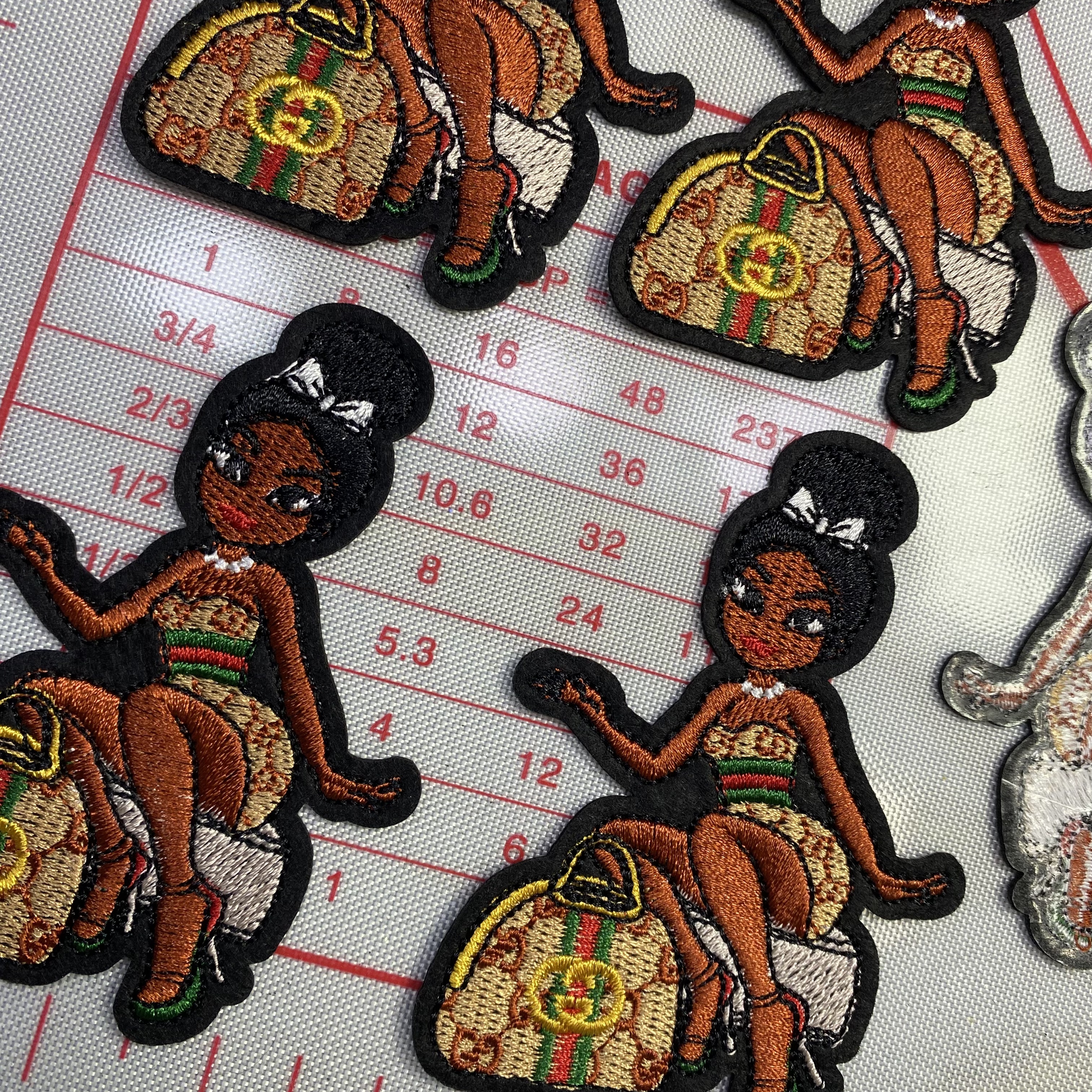 Medium (Iron-on) GG  Fashionable Patches