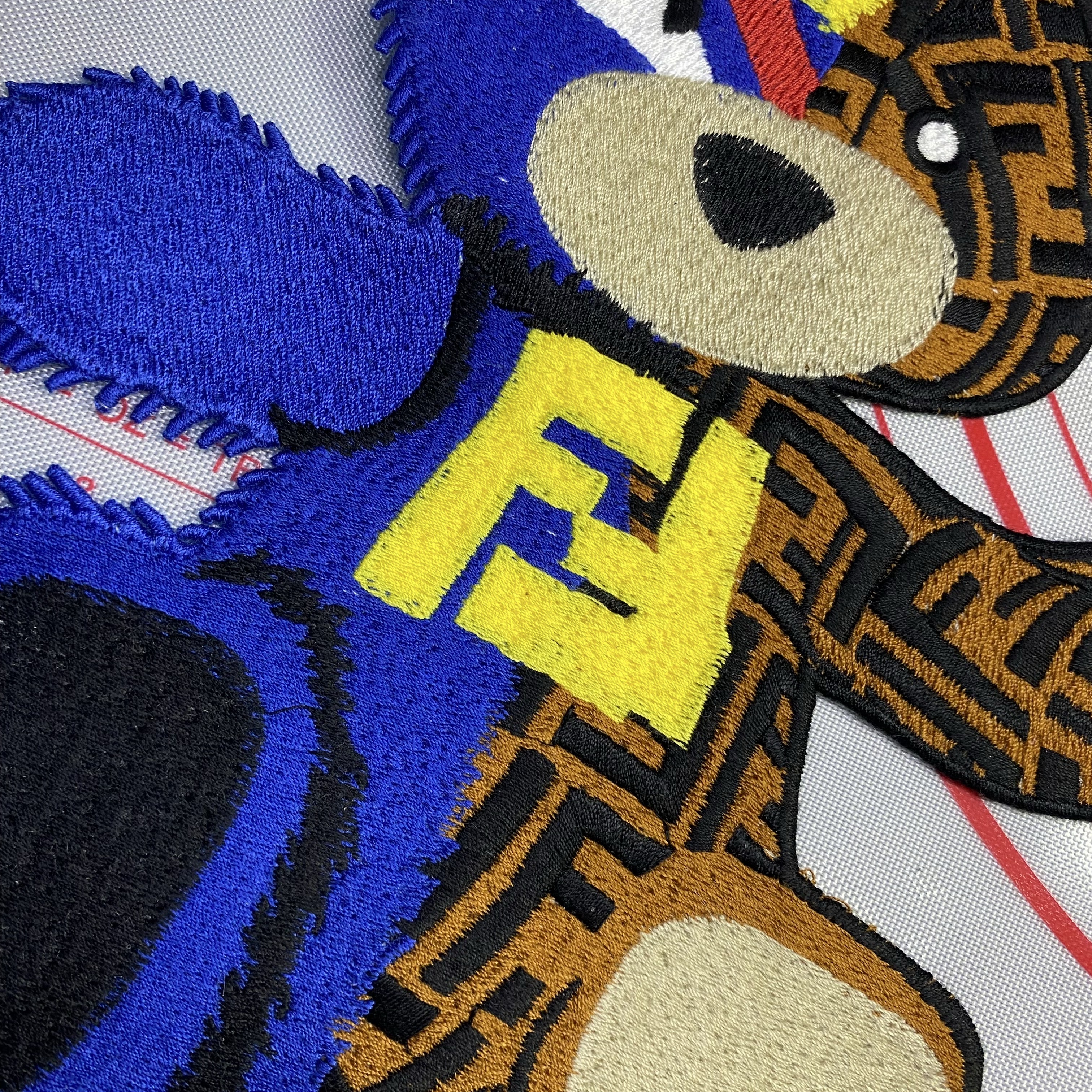 Large (Sewing) FF Violent Bear Cloth Patches