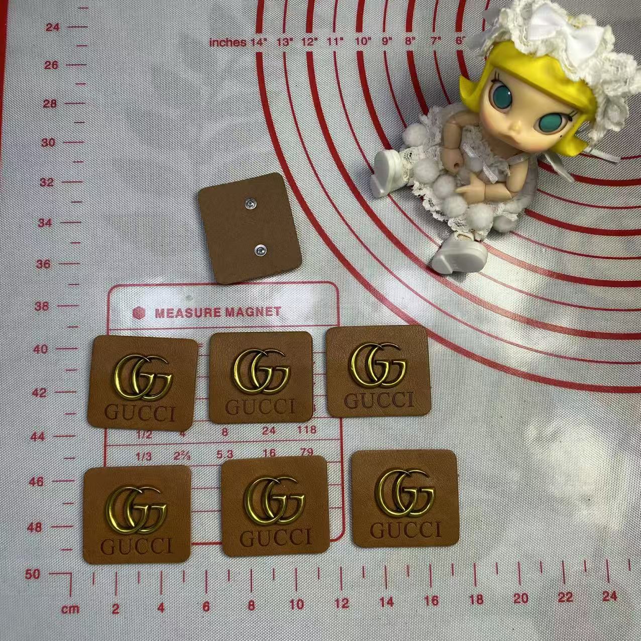 Medium ((Sewing) GG    Imitation leather Patches 