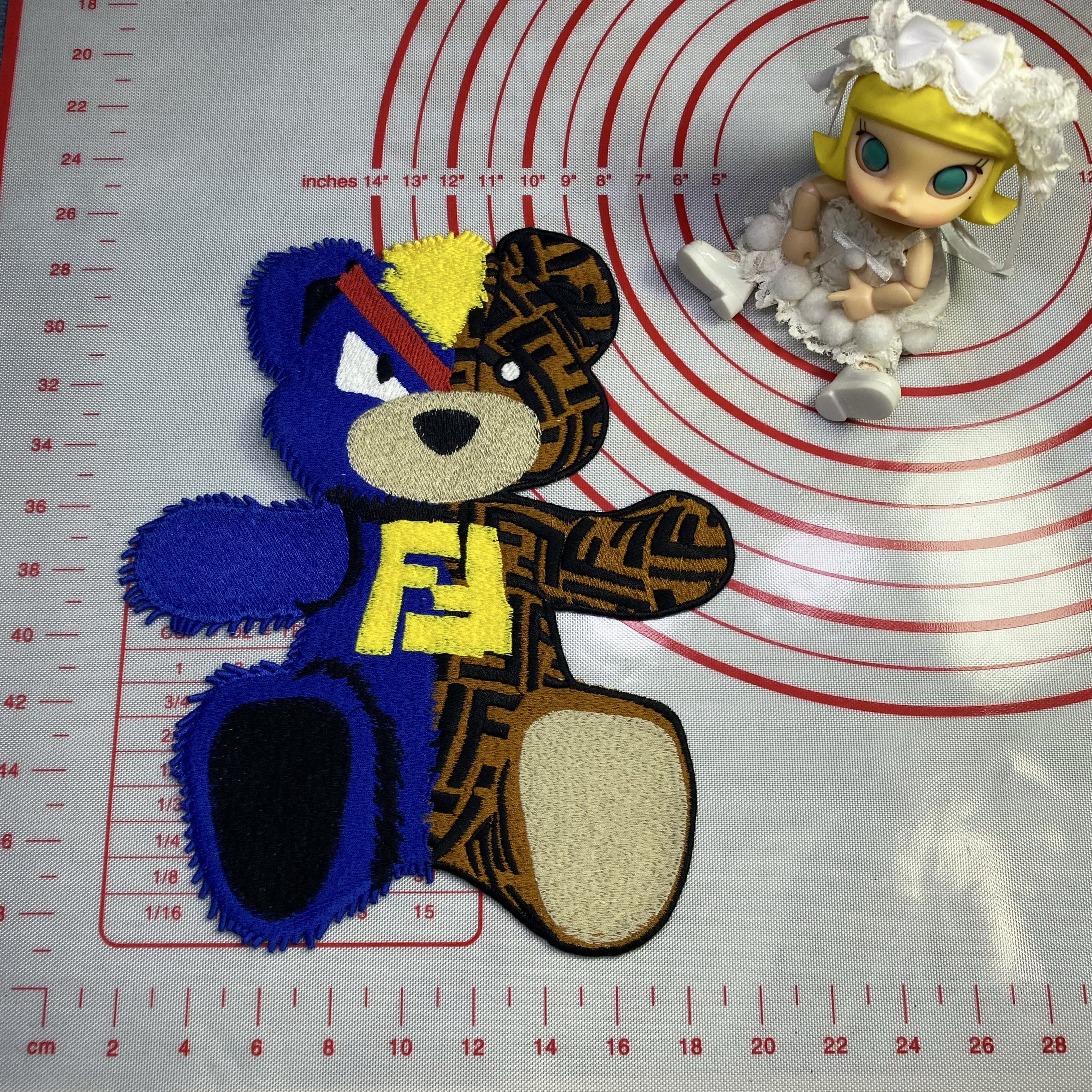 Large (Sewing) FF Violent Bear Cloth Patches