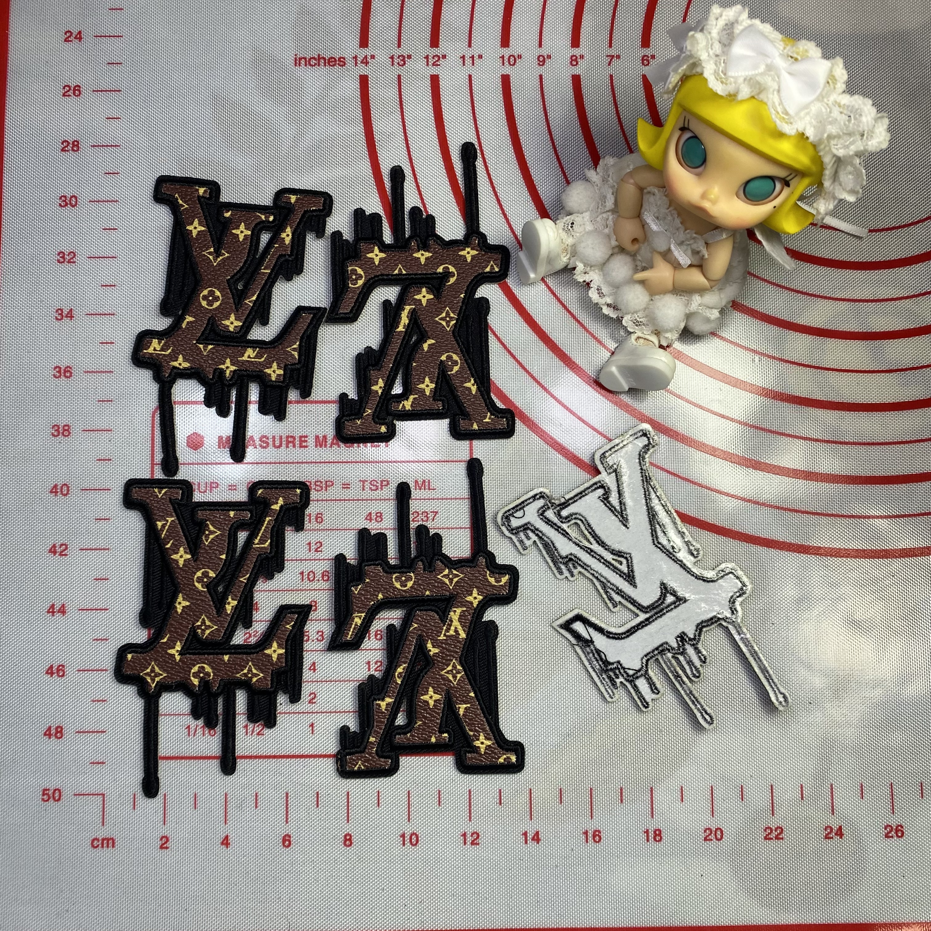 Artificial leather letter series(L)