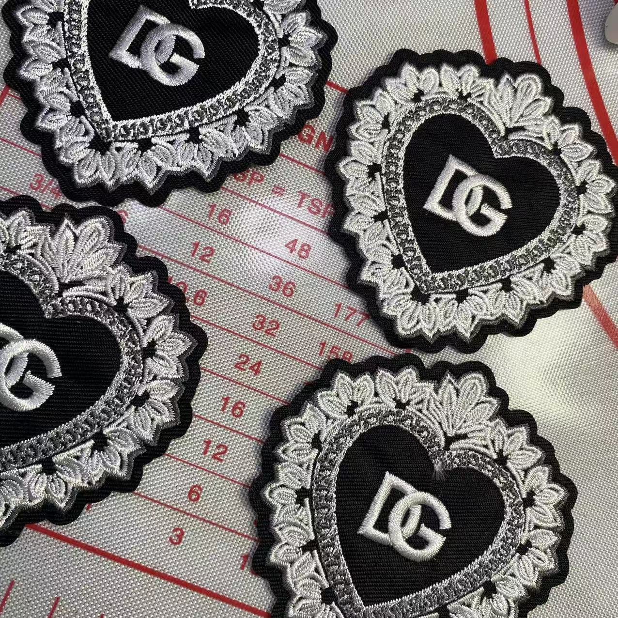 Medium (Iron-on) DG LOVE Patches