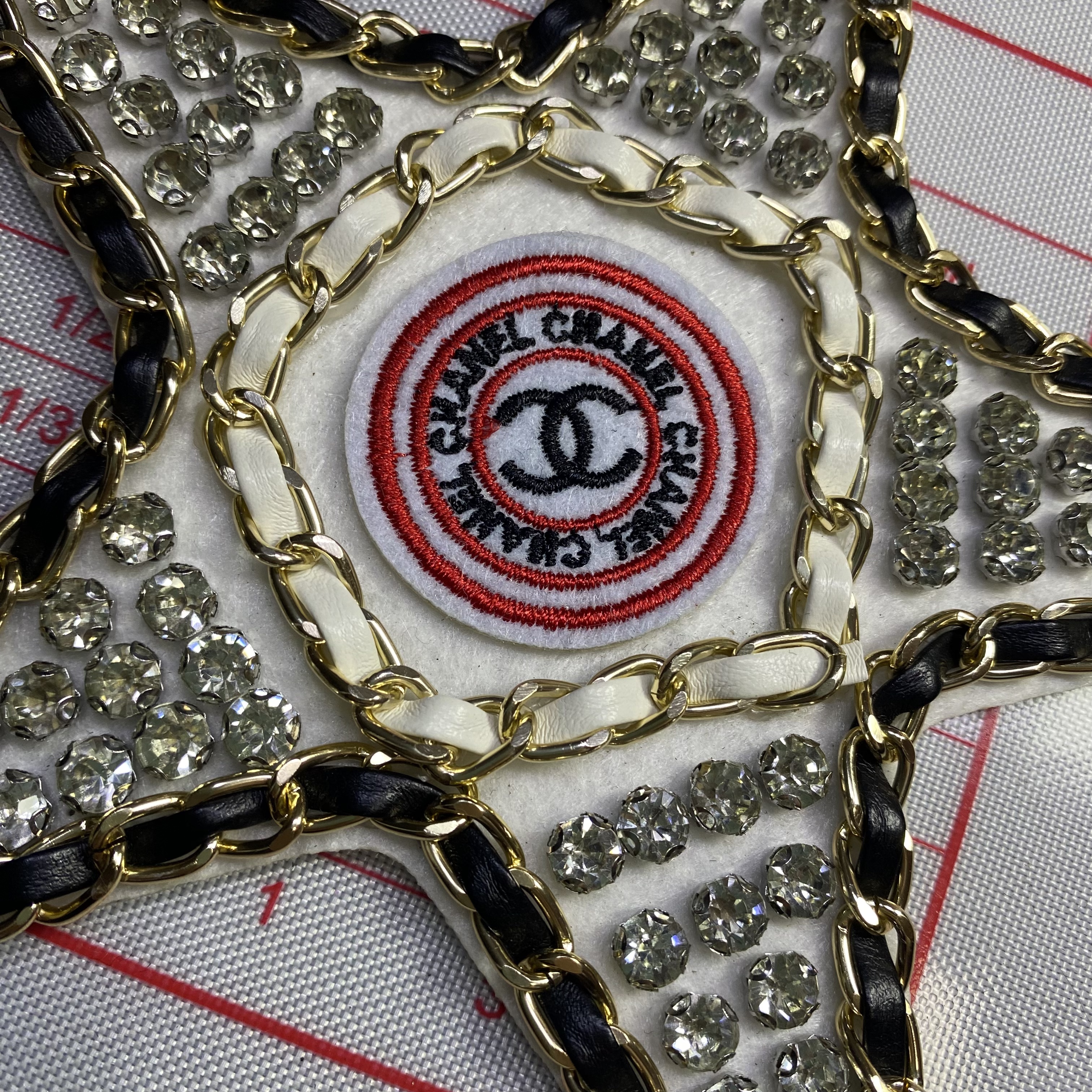 Large (sewing) CC Heavy Industry Diamond different styles Patches