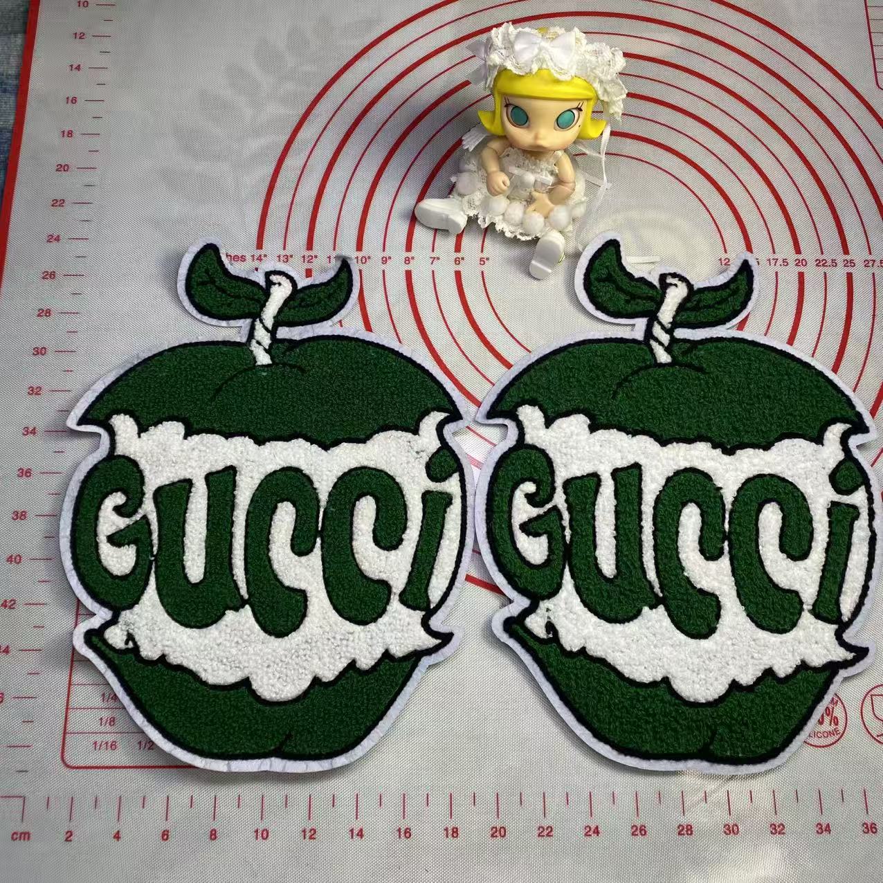 Large / medium (sewing) GG mixed cloth Patches