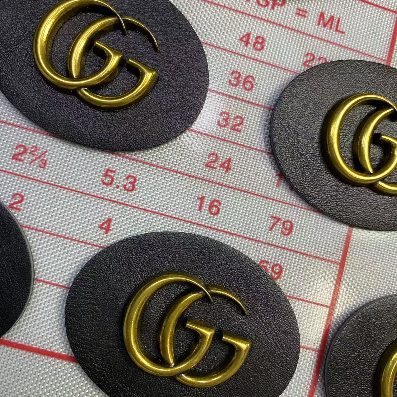 Medium ((Sewing) GG    Imitation leather Patches 