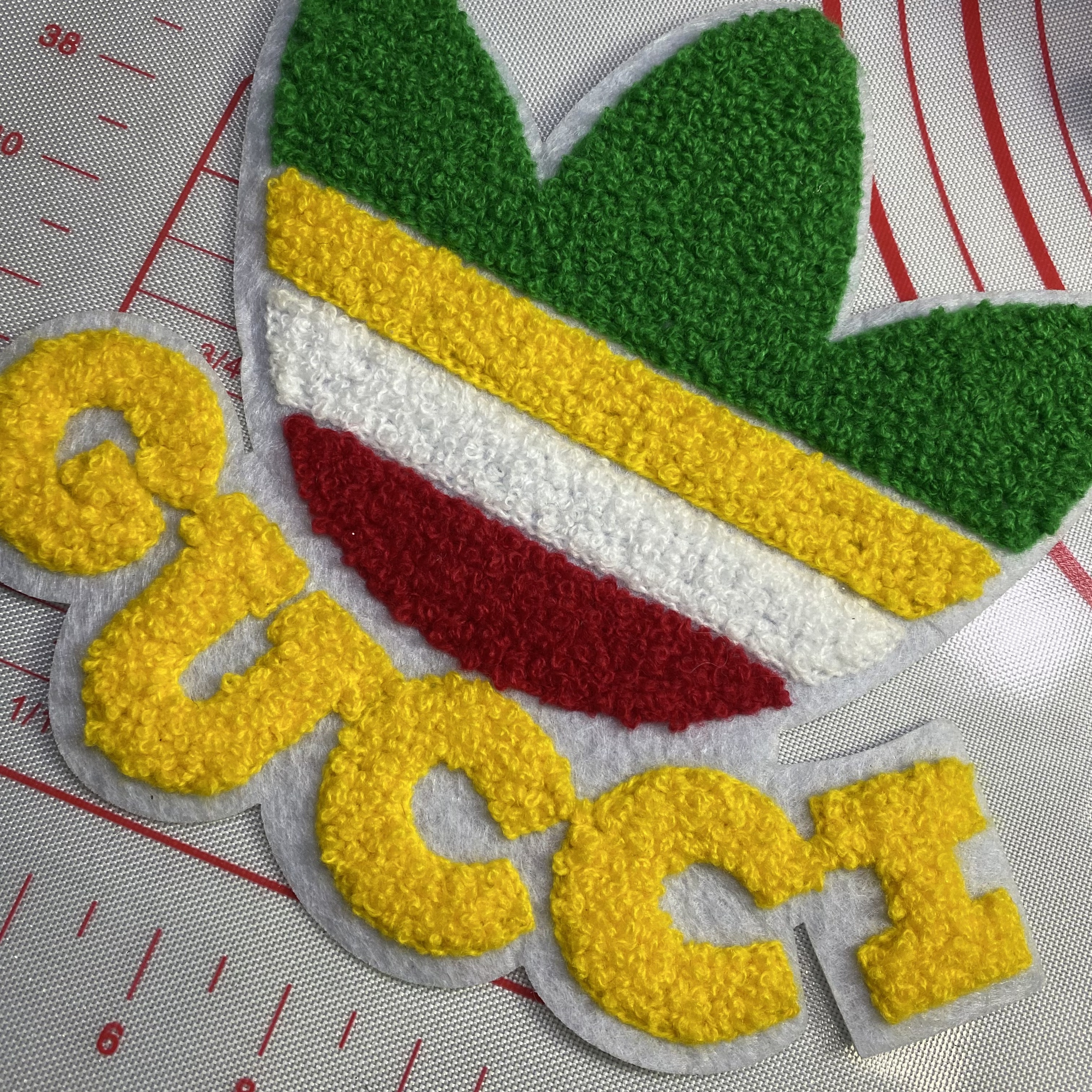 Large / medium (sewing) GG mixed cloth Patches