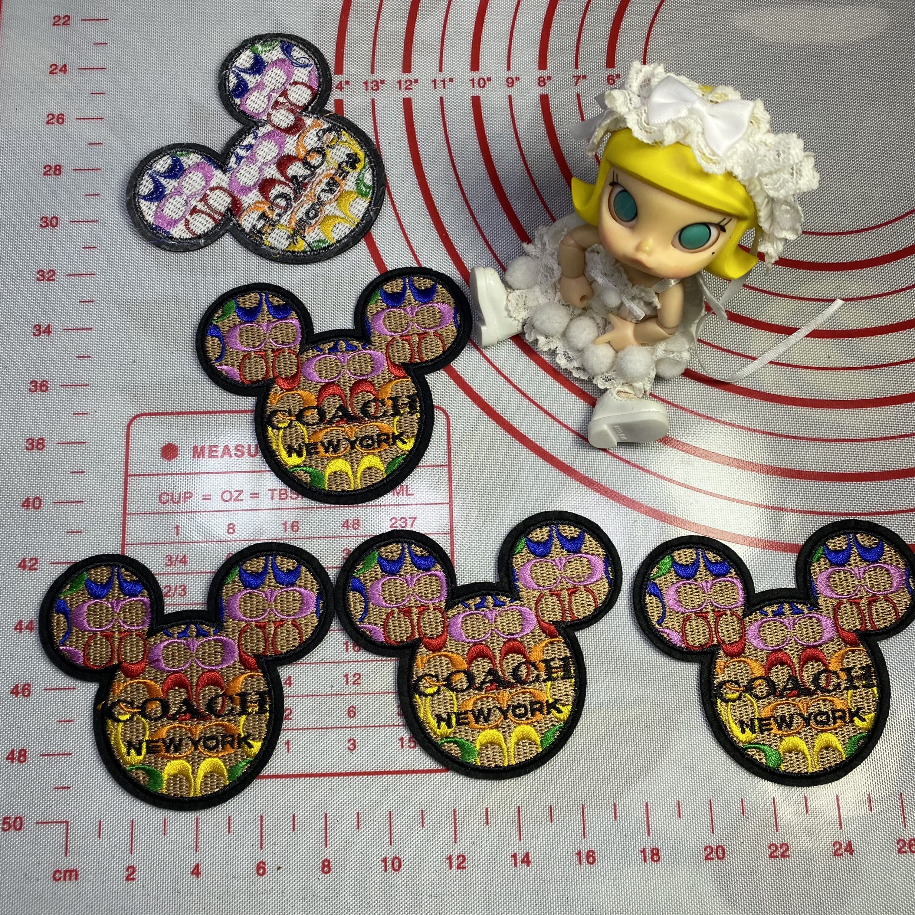 Medium(Iron-on) Coach Patches 