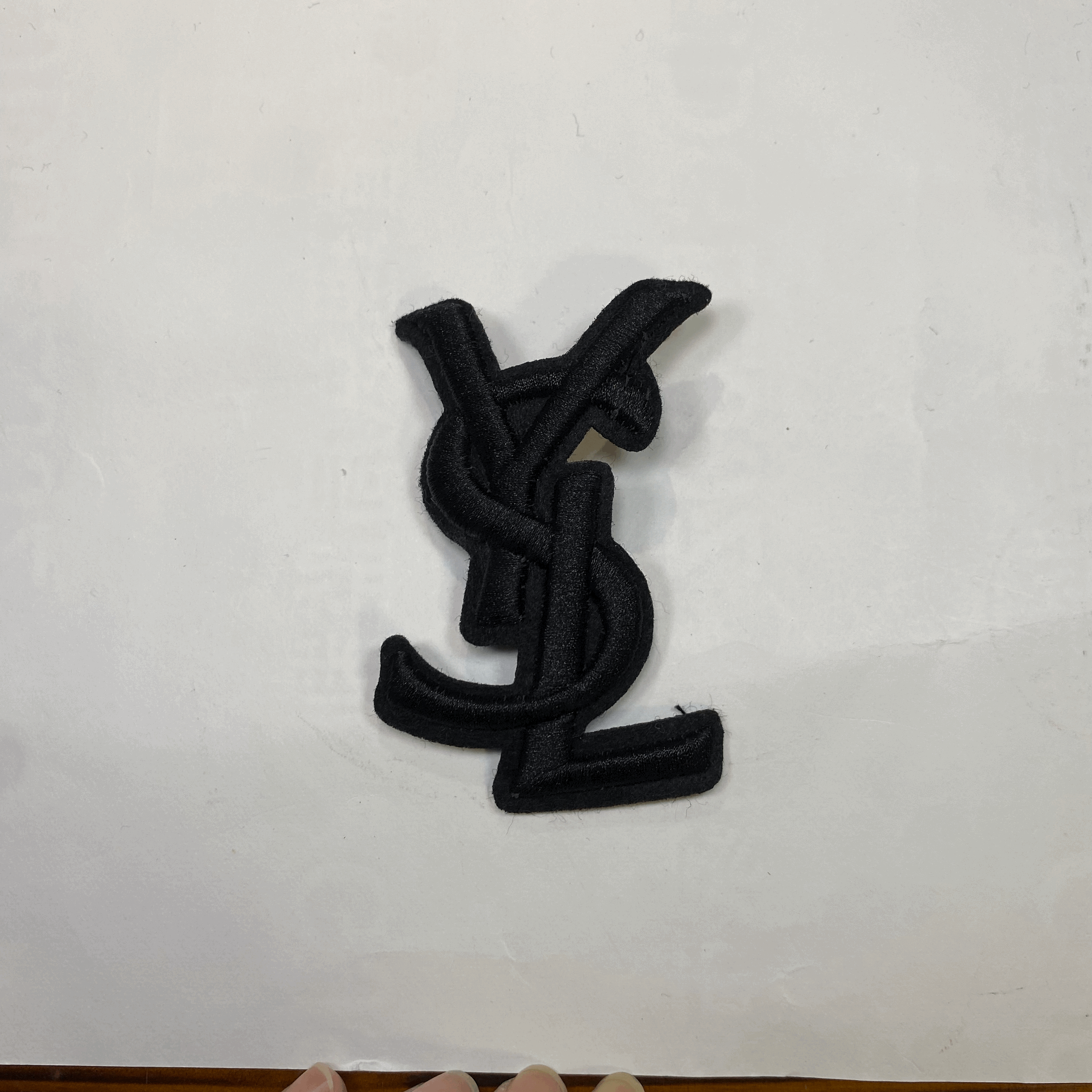 medium and small (roning & sewing) YSL patch 1