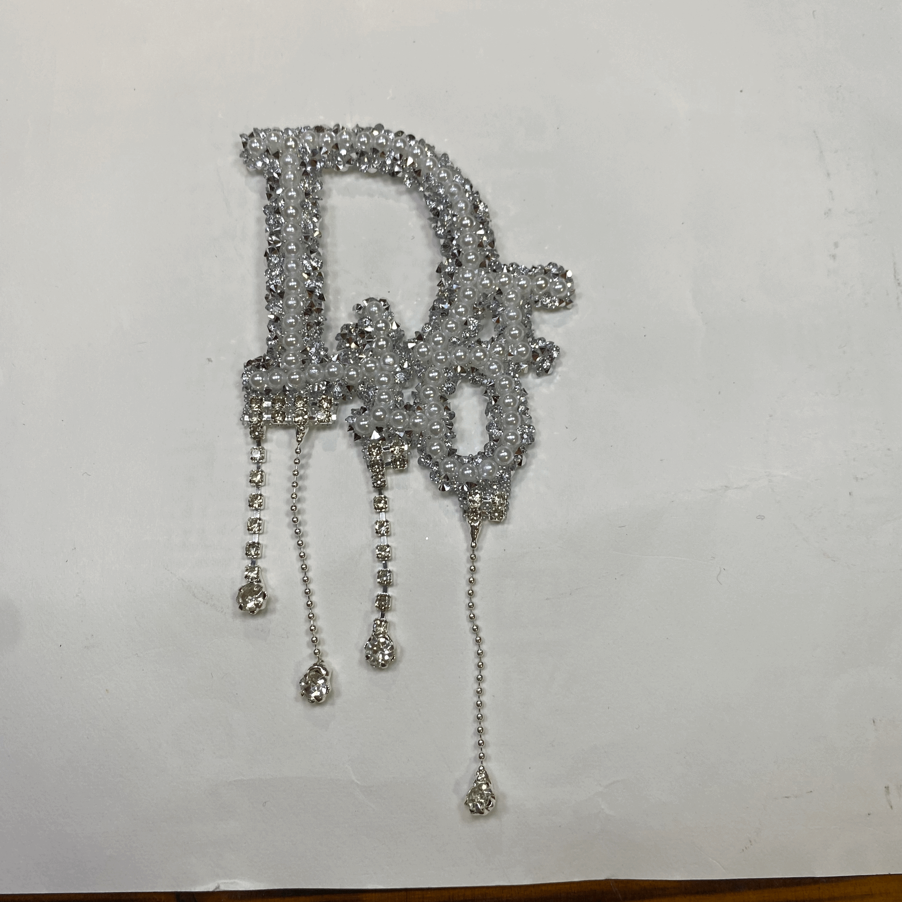 medium and small (roning & sewing) Dior patch 1