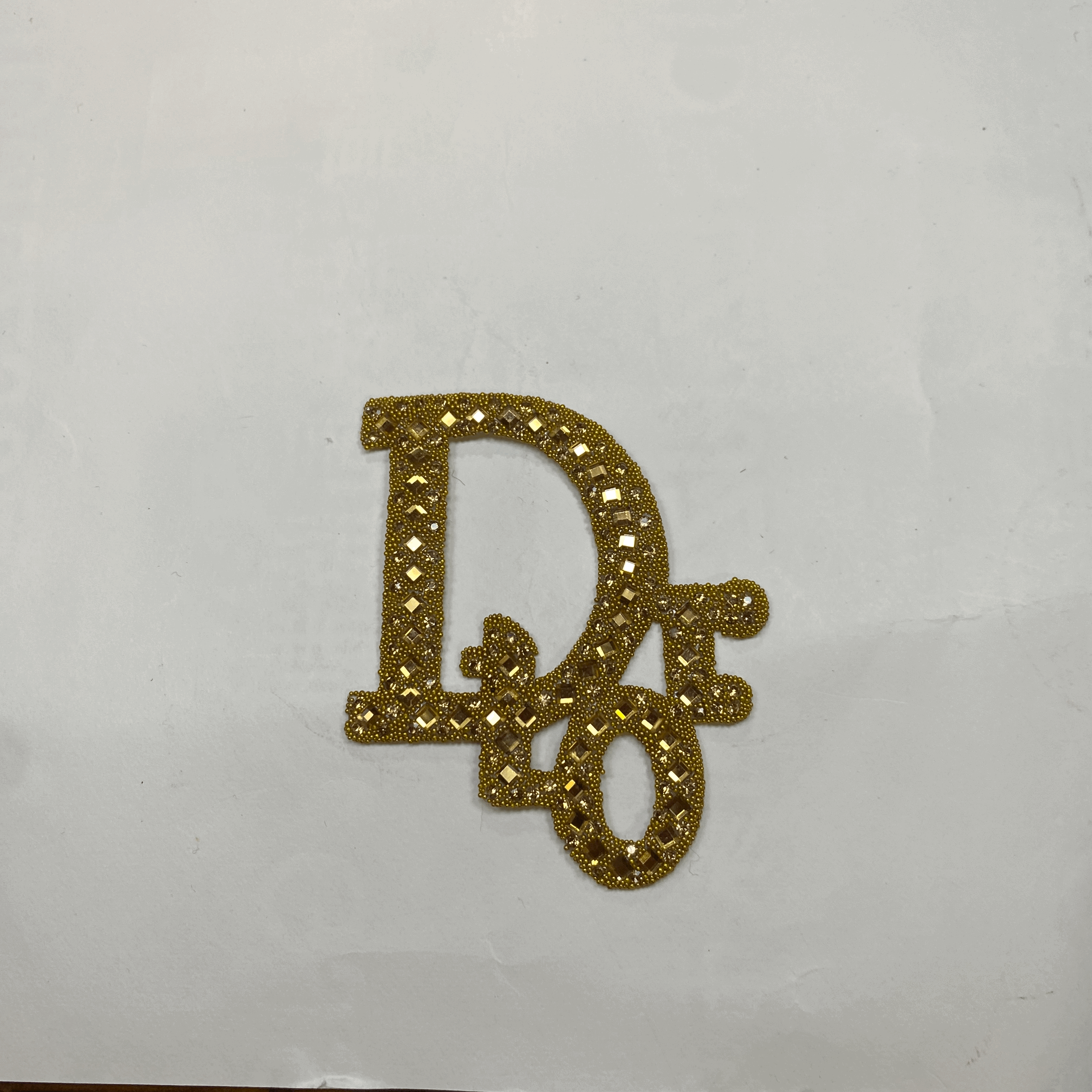 medium and small (roning & sewing) Dior patch 1