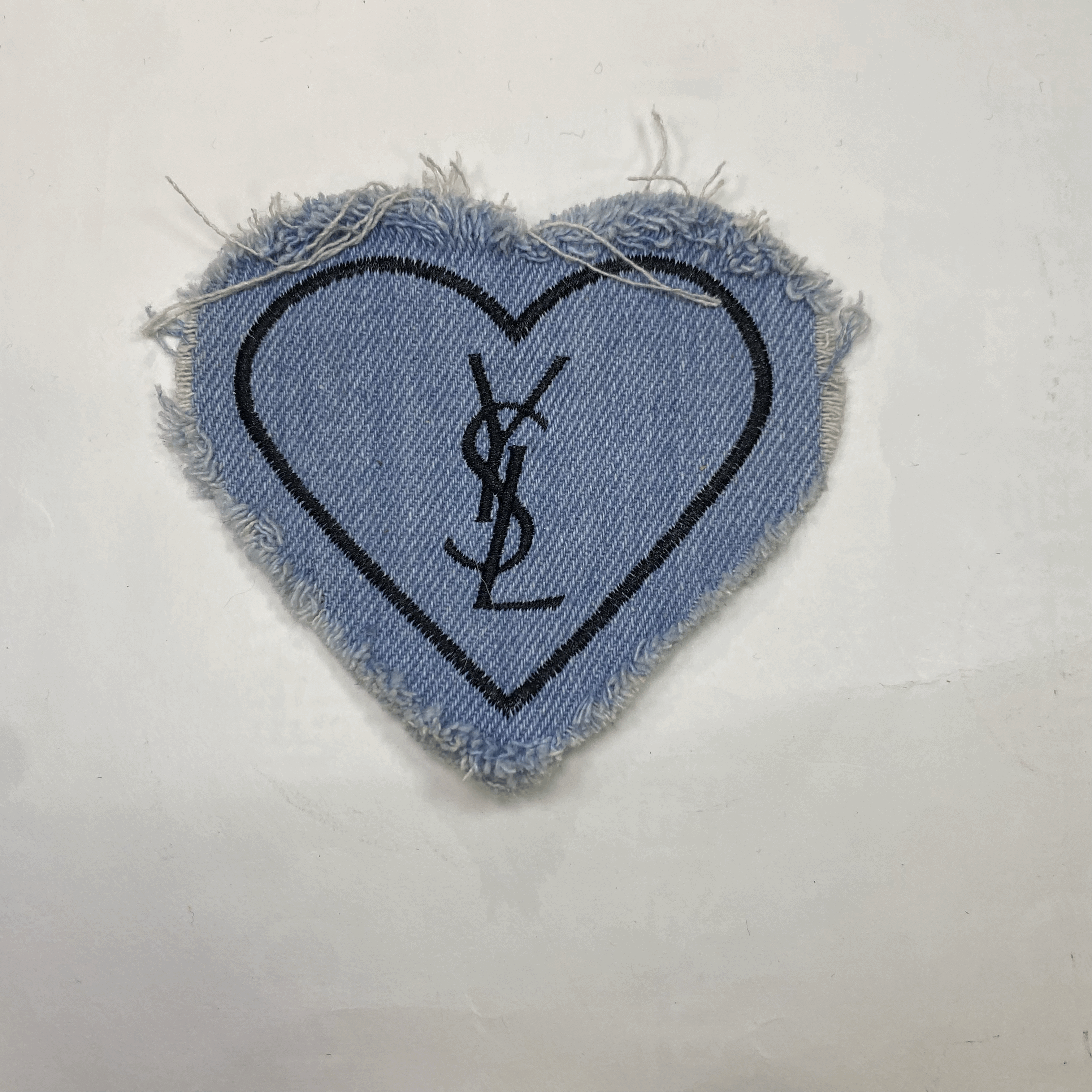 medium and small (roning & sewing) YSL patch 2