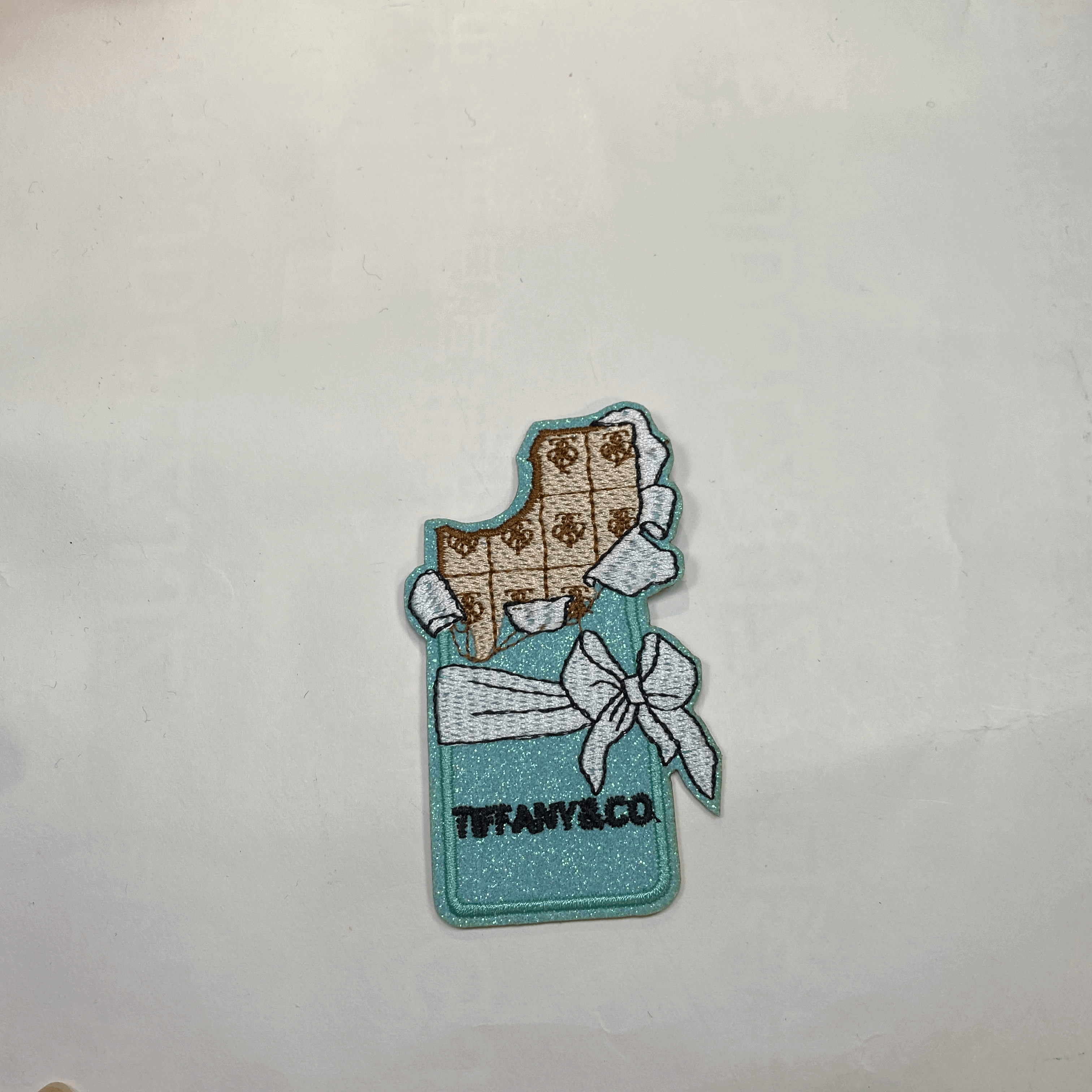 Small and small (ironed) Tiffany patch