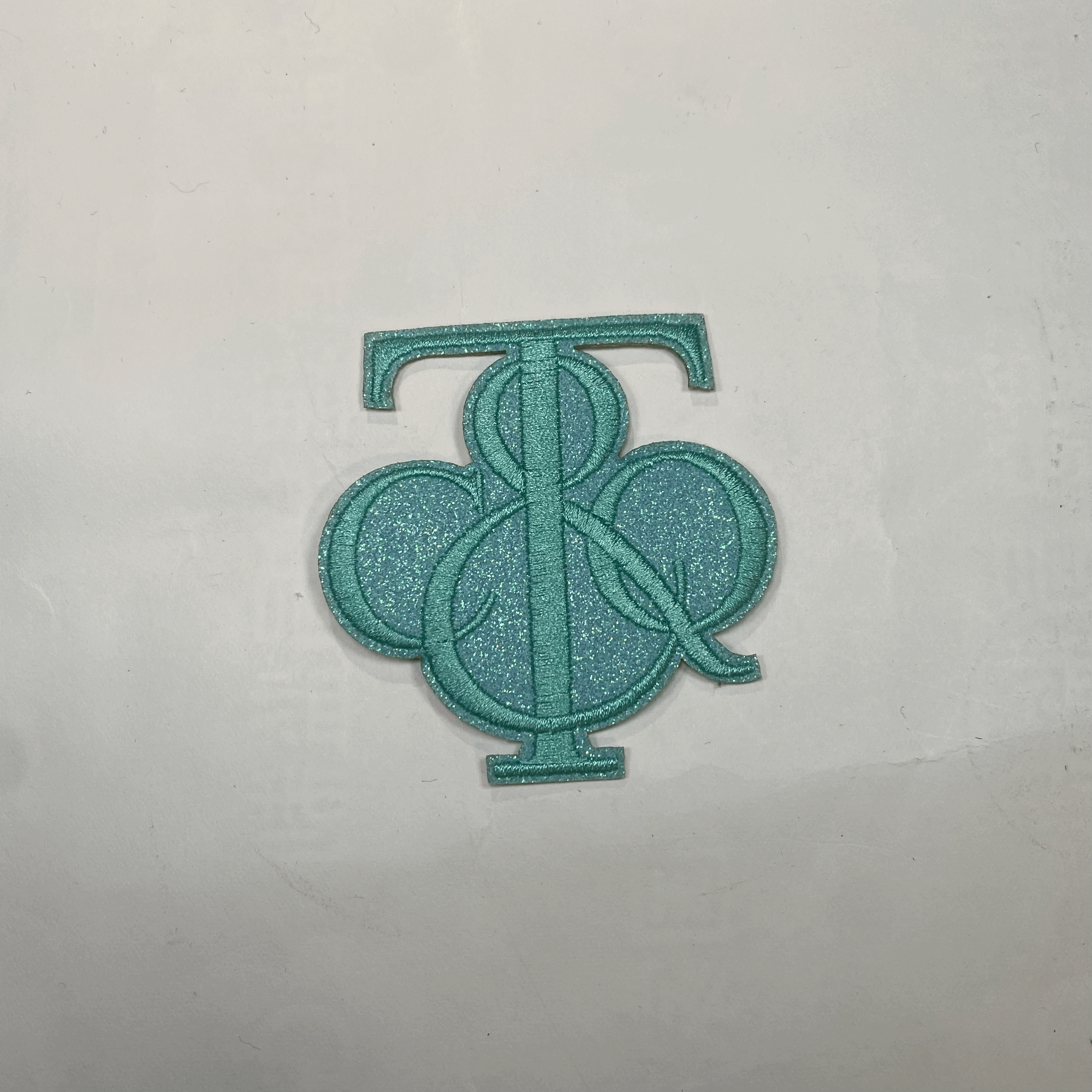 medium and small  (ironed&sewing) Tiffany patch 2